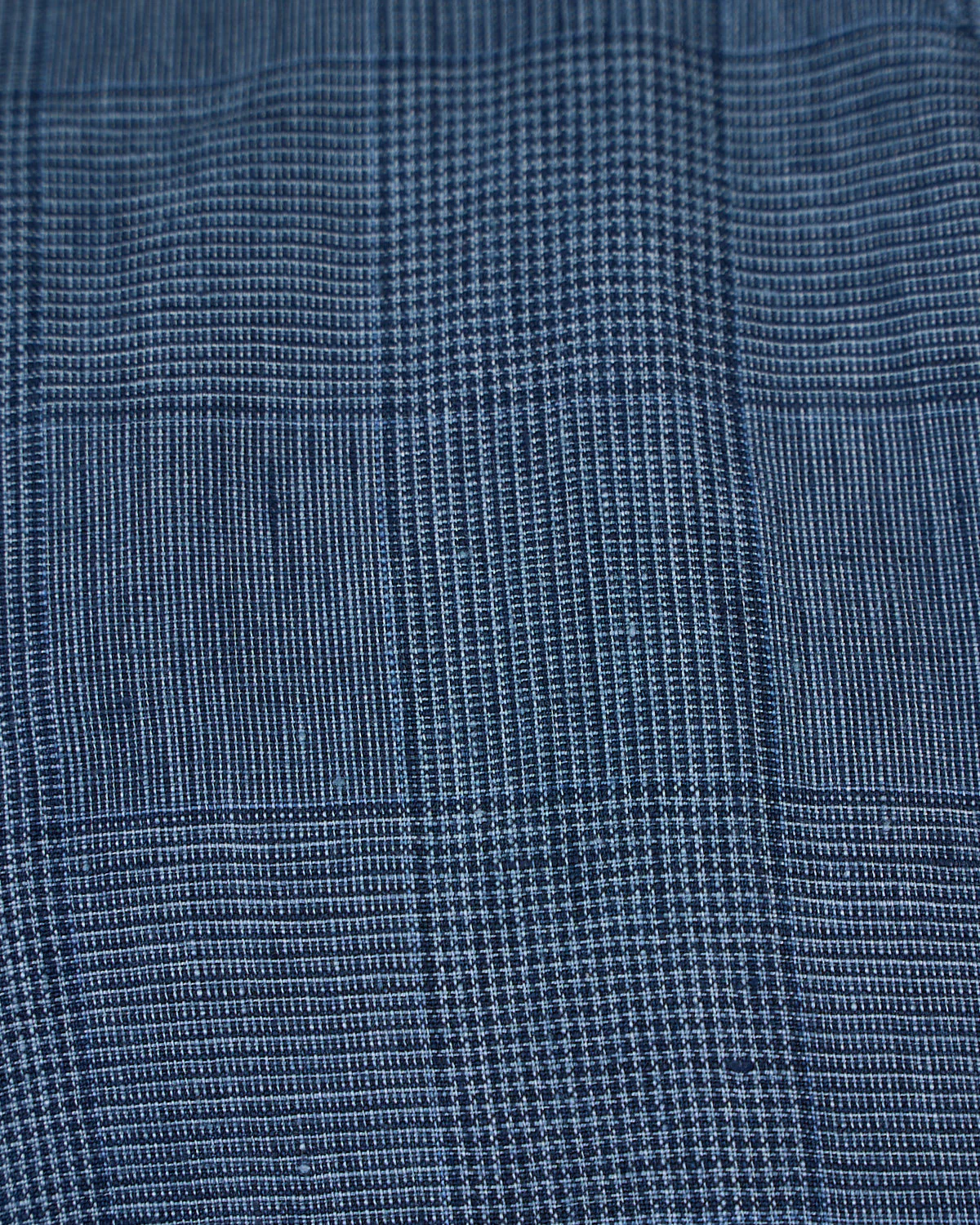 Linen Prince Of Wales Jacket With Buttons - Image 9