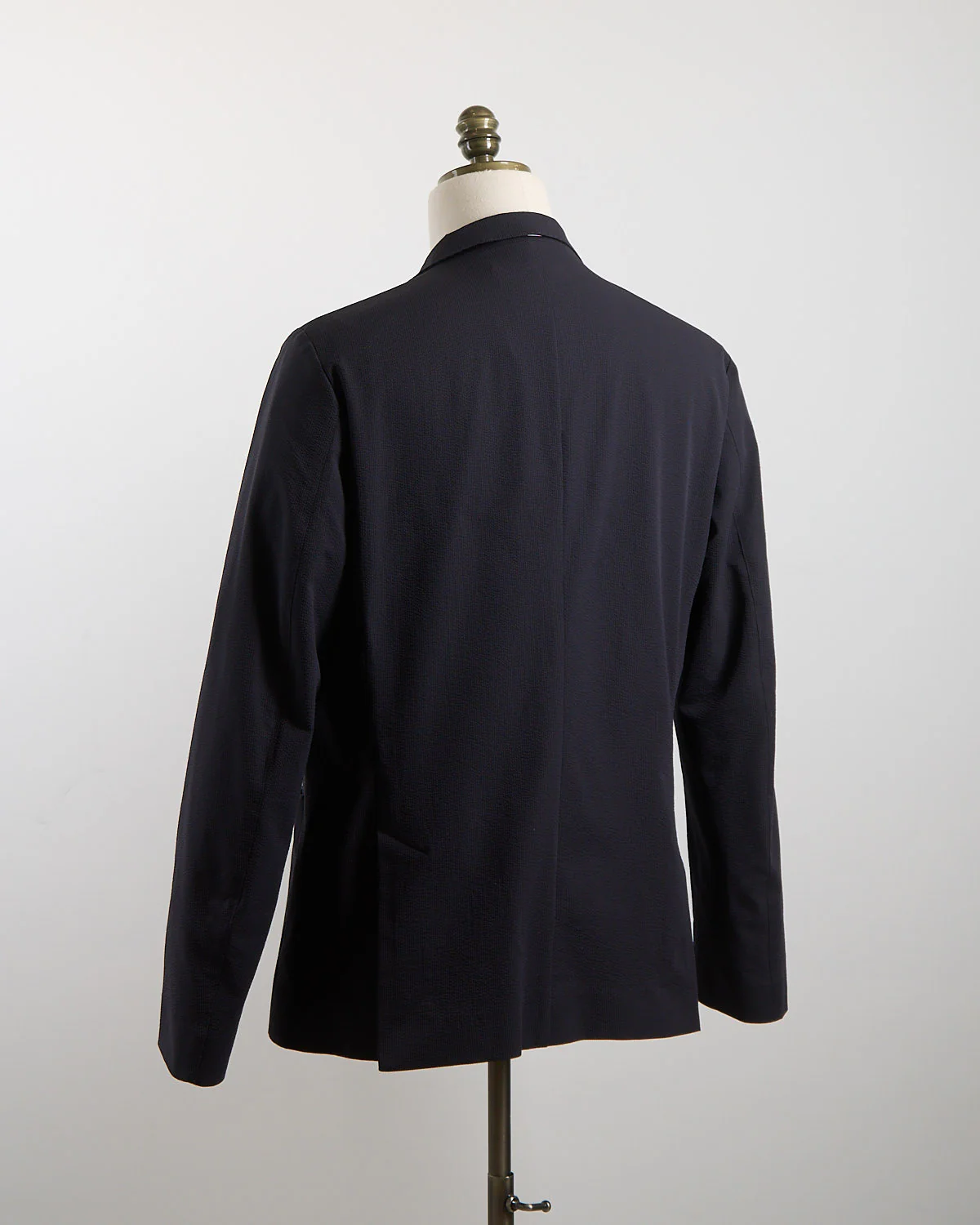 Seersucker Two-Button Blazer - Image 3