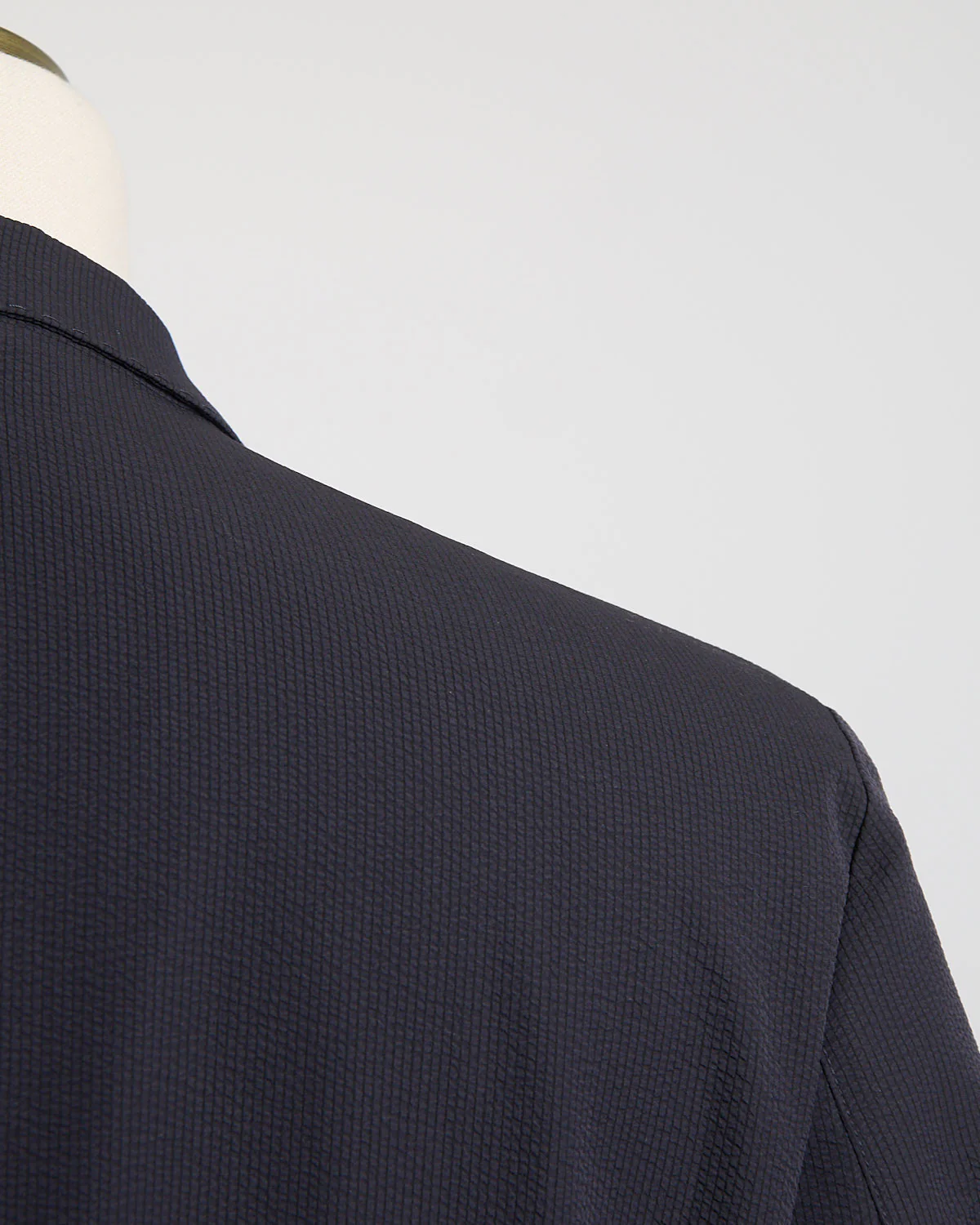 Seersucker Two-Button Blazer - Image 4