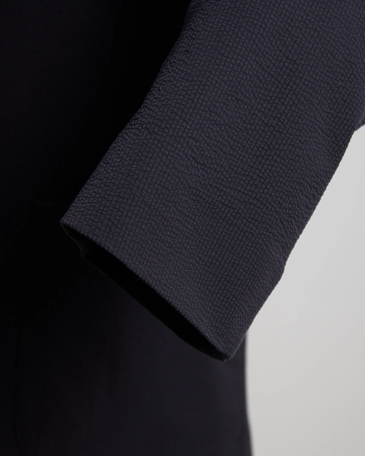 Seersucker Two-Button Blazer - Image 8