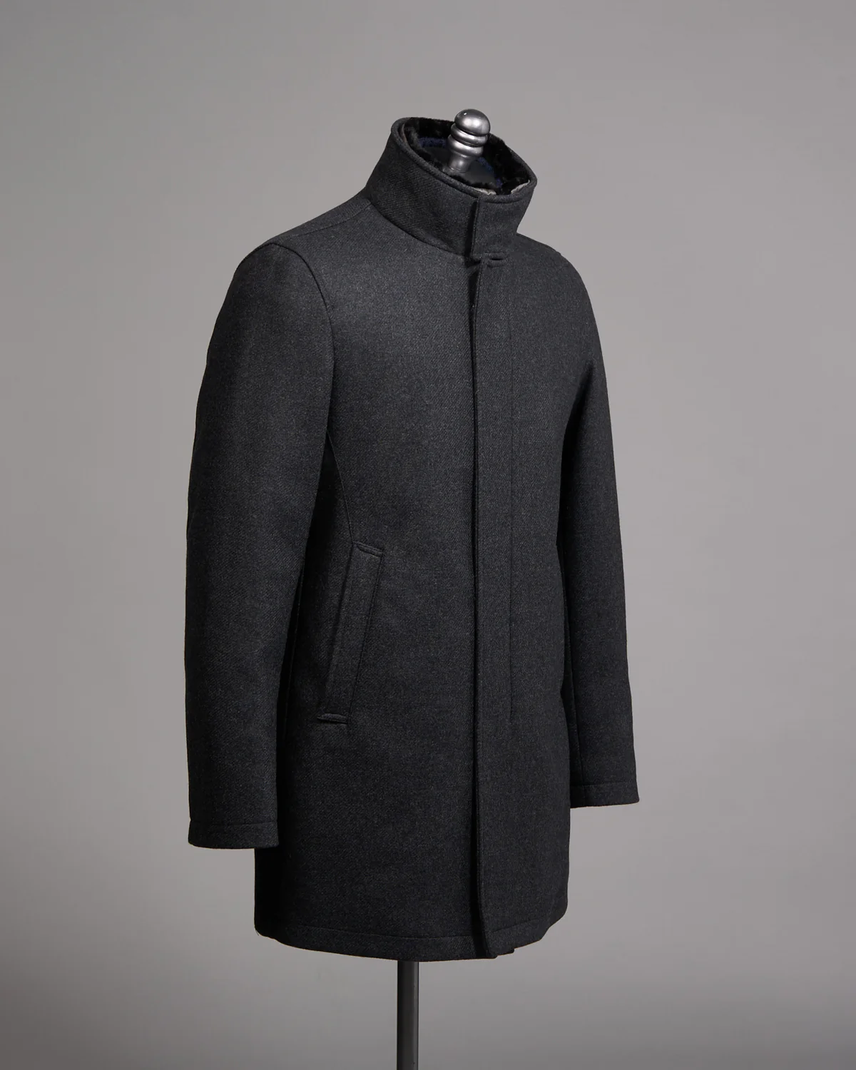 Tech Wool Twill Winter Overcoat - Image 15