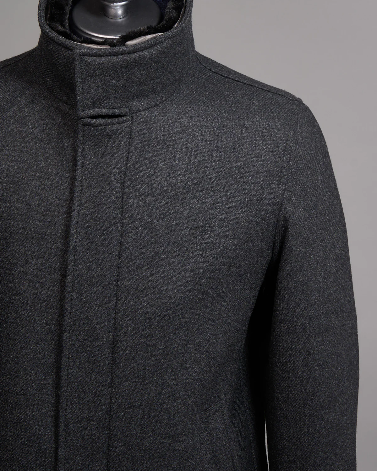 Tech Wool Twill Winter Overcoat - Image 17