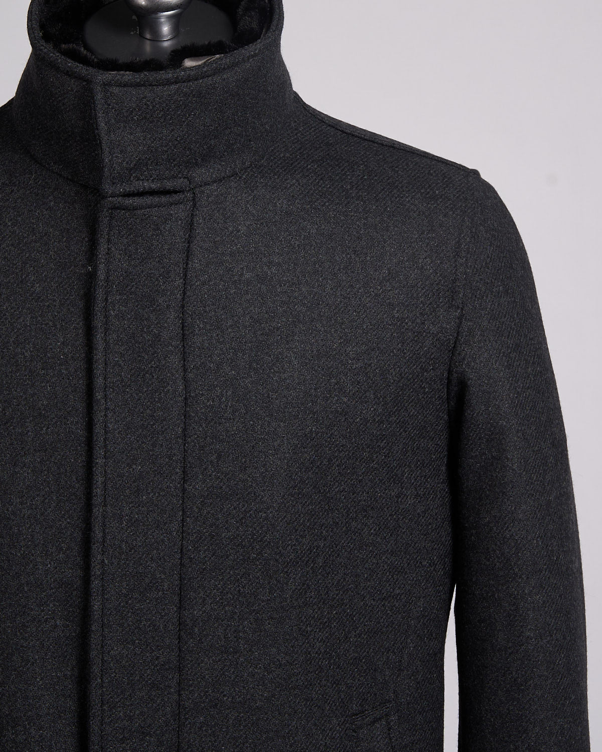 Tech Wool Twill Winter Overcoat - Image 2