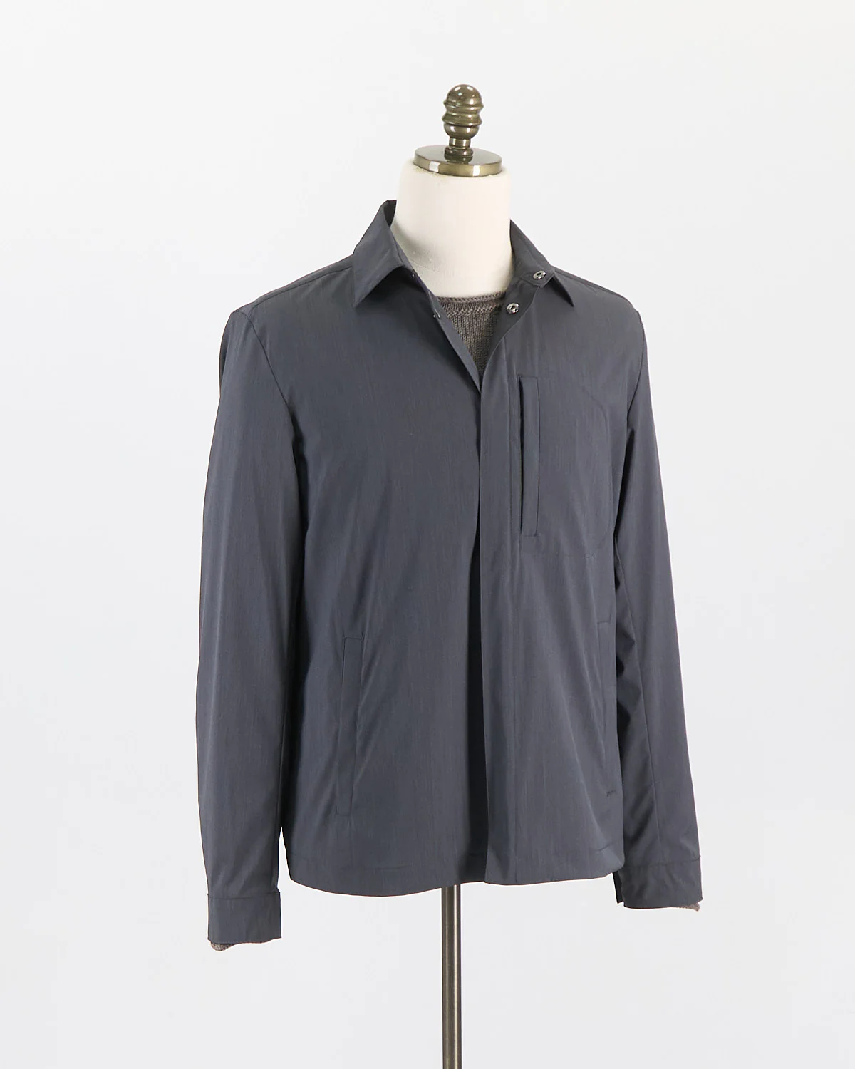 Technical Woven Shirt Jacket - Image 10