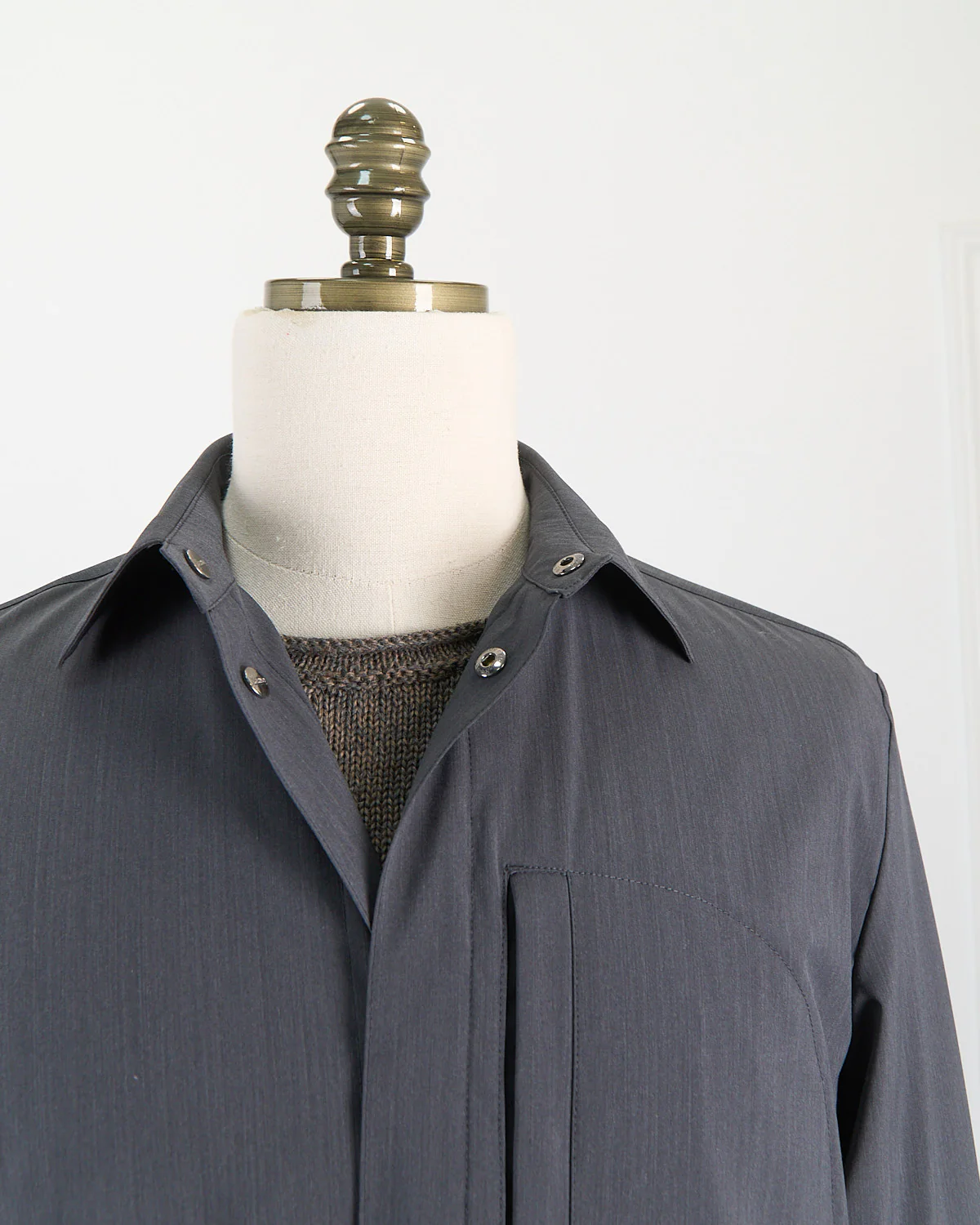 Technical Woven Shirt Jacket - Image 15