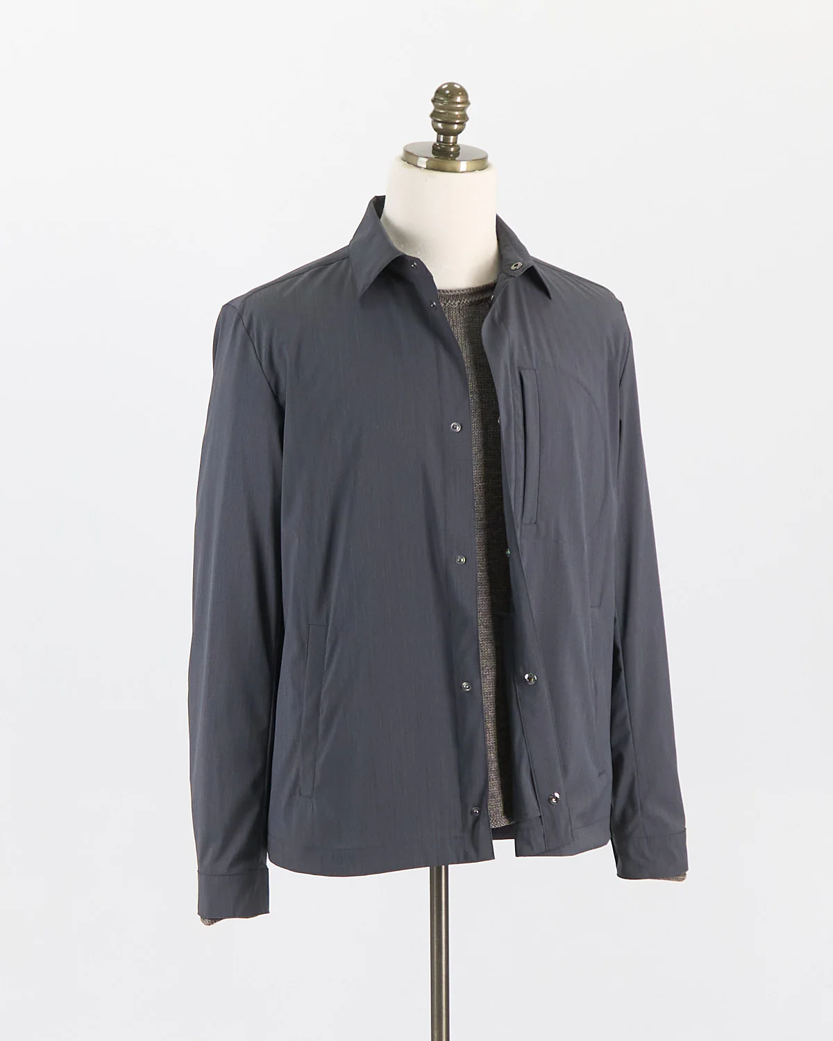 Technical Woven Shirt Jacket - Image 18