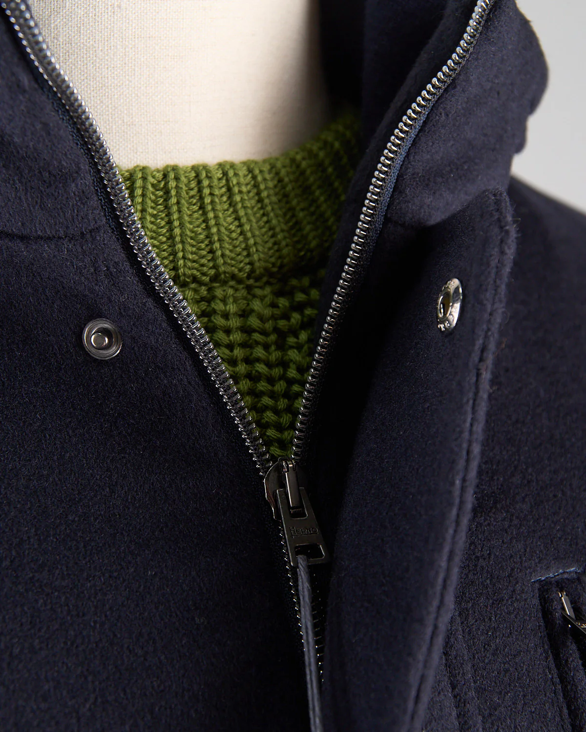 Wool/Cashmere Field Jacket - Image 10