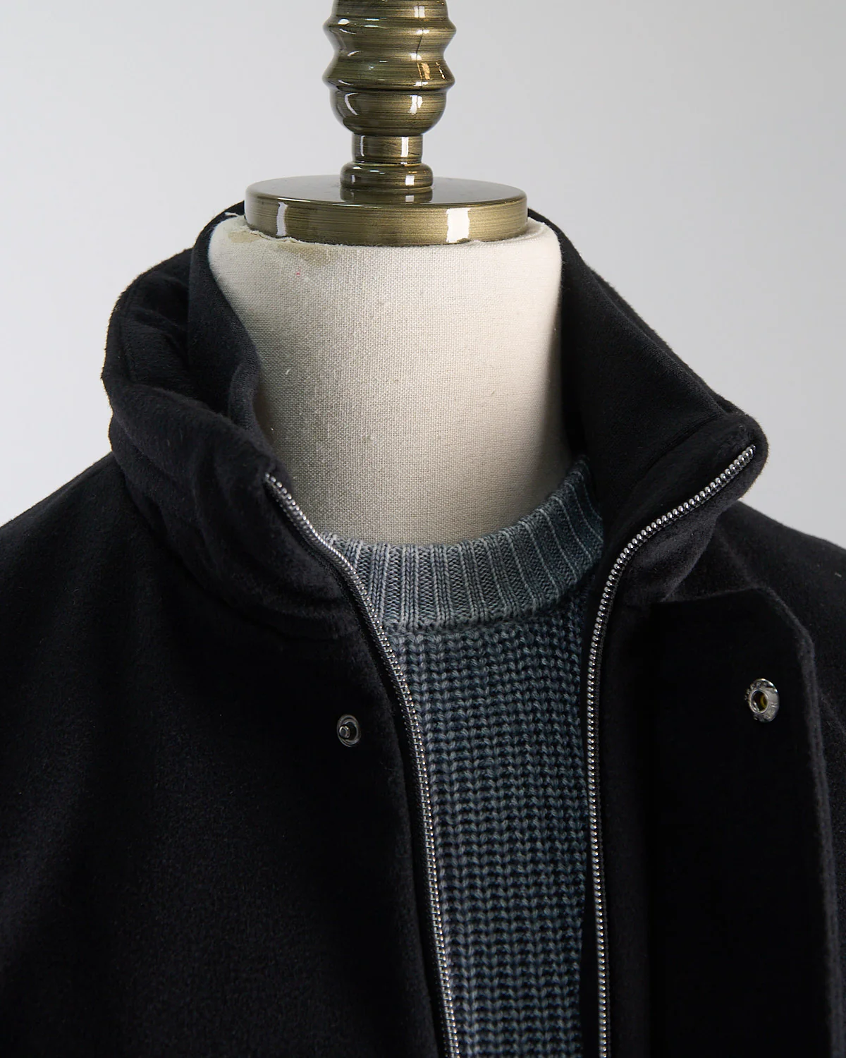 Wool/Cashmere Field Jacket - Image 4