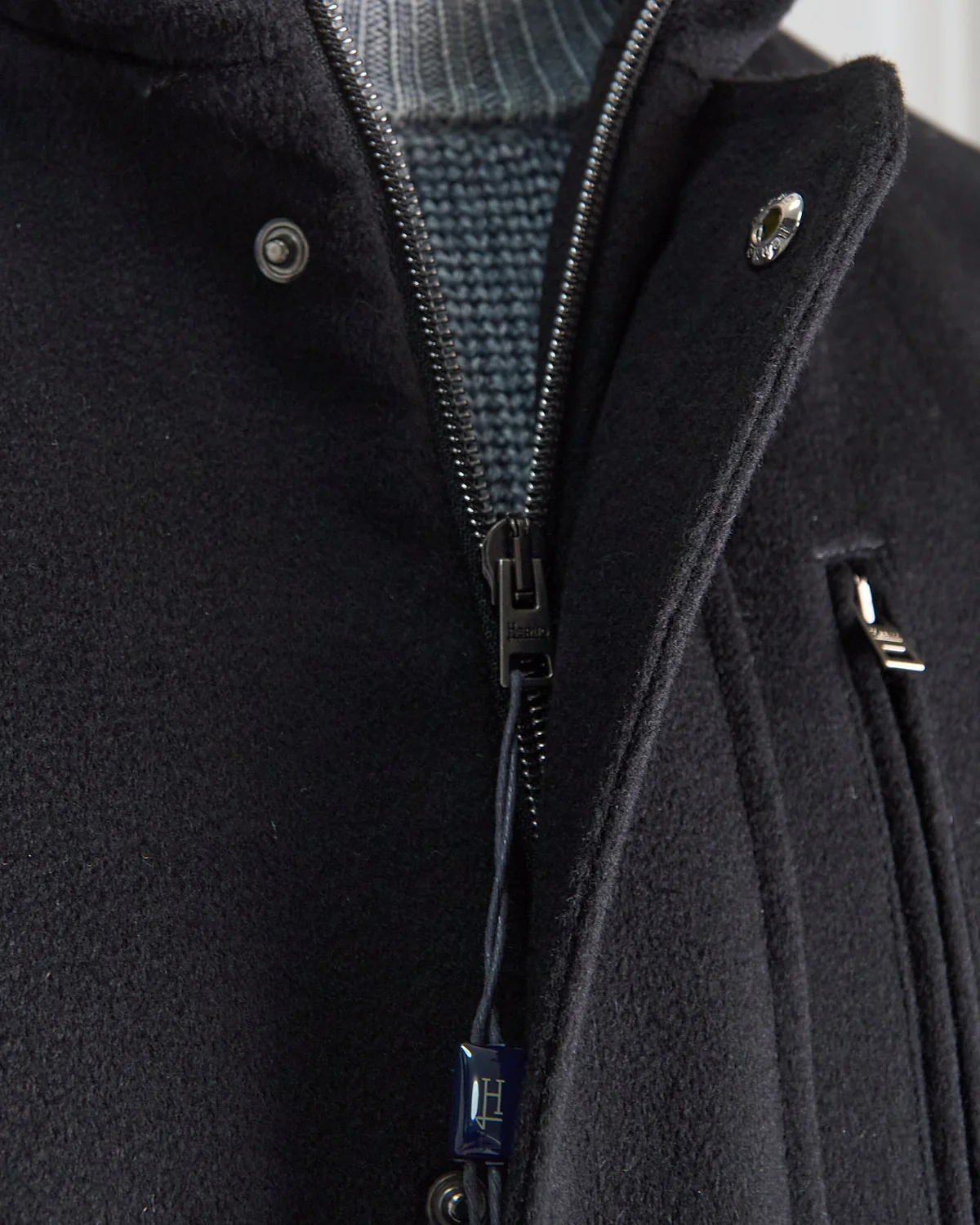 Wool/Cashmere Field Jacket - Image 7