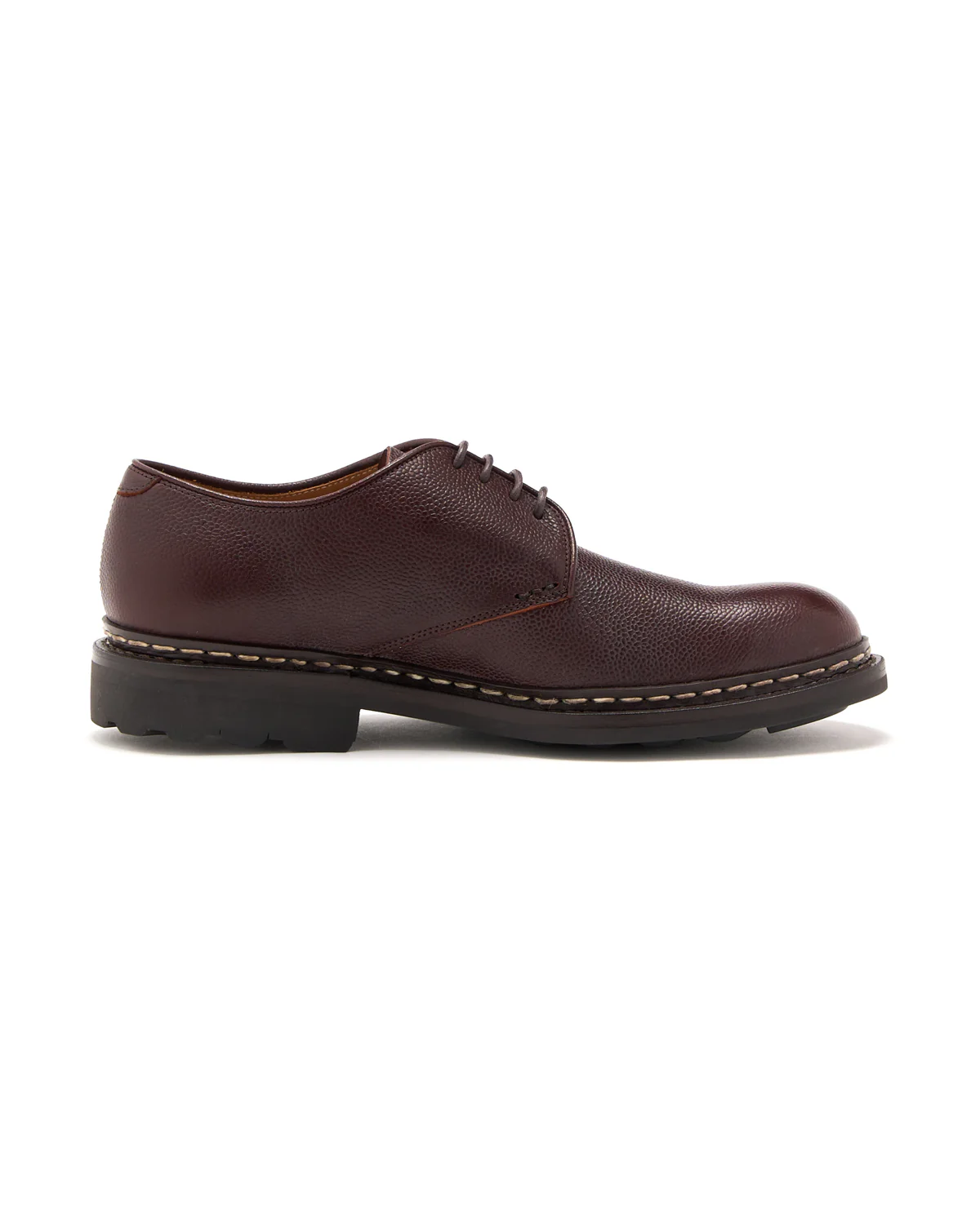 Crocus Pebbled Leather Reverse Welt Derbies - Image 2
