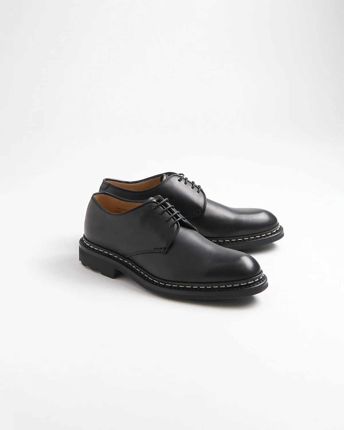 Crocus Reverse Welted Anilcalf Leather Derby Shoes - Image 3
