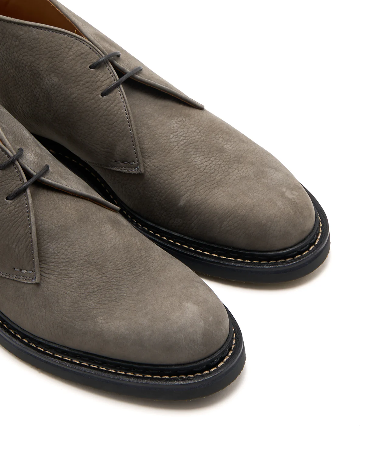 Genet Nubuck Norwegian Welt Chukka Boots - Image 5