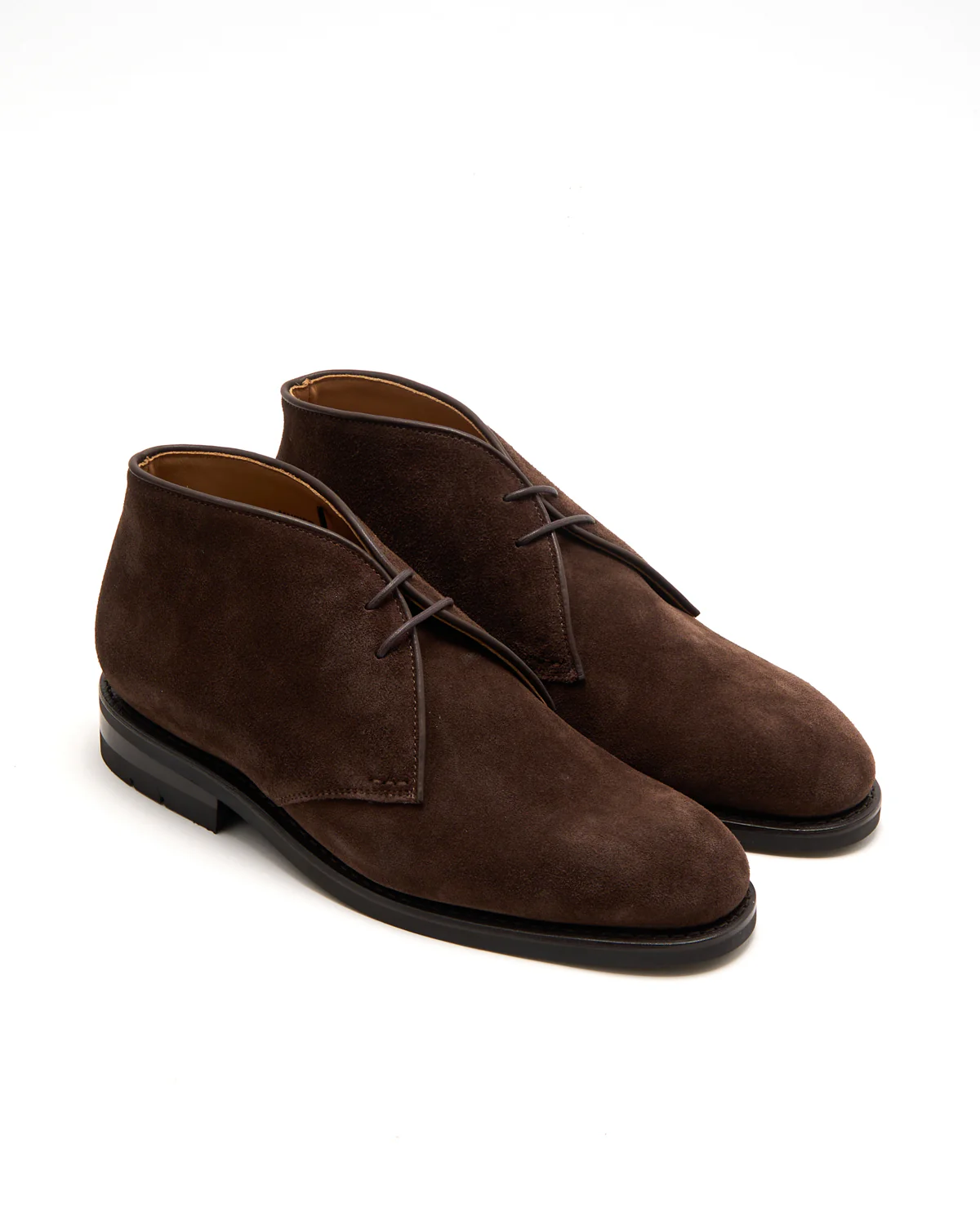 Murier Ii Hydrovelours Café Brown Chukka Boots