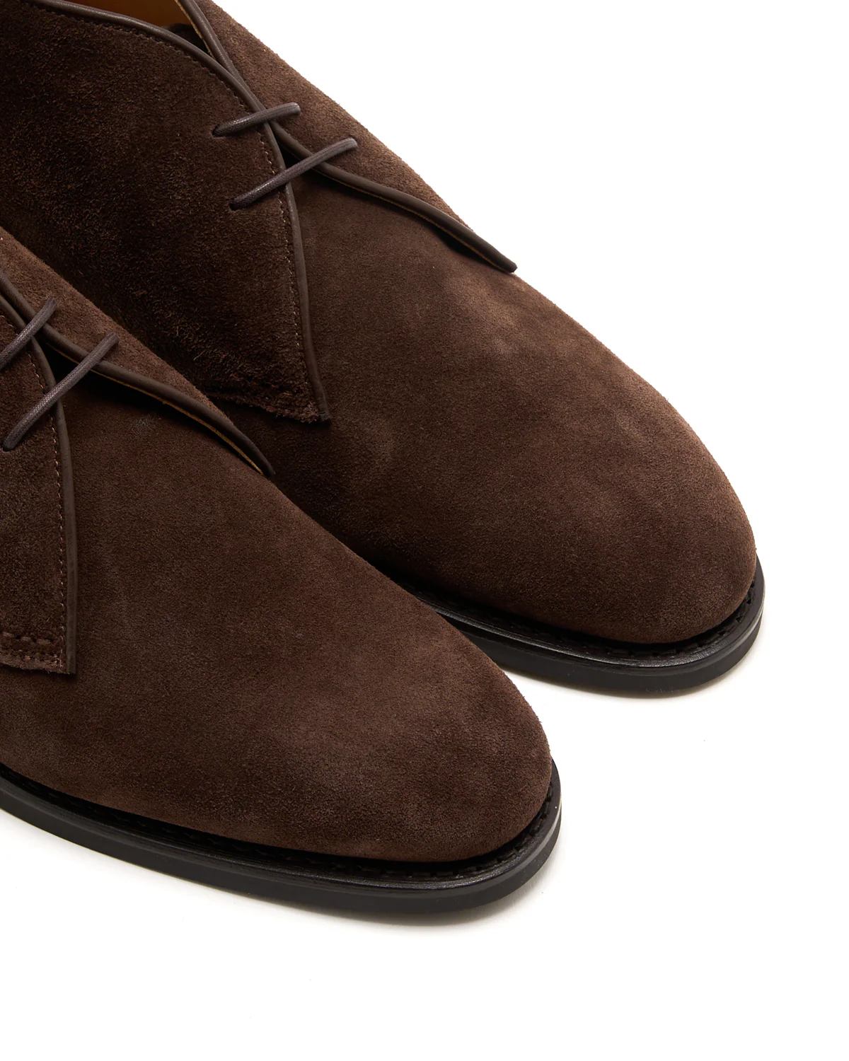 Murier Ii Hydrovelours Café Brown Chukka Boots - Image 5