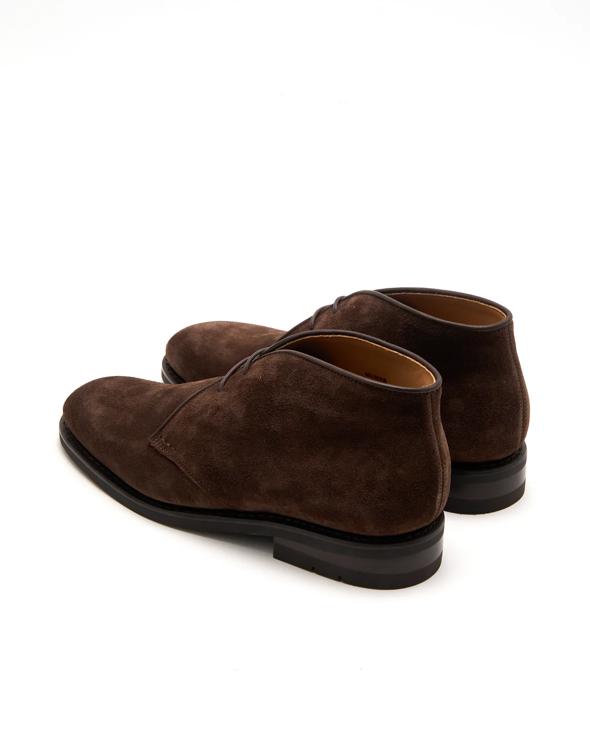 Murier Ii Hydrovelours Café Brown Chukka Boots - Image 6