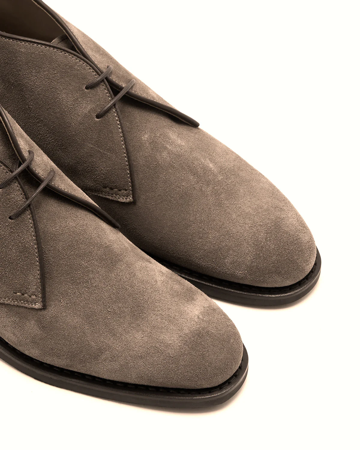 Murier Ii Hydrovelours Coco Beige Chukka Boots - Image 6