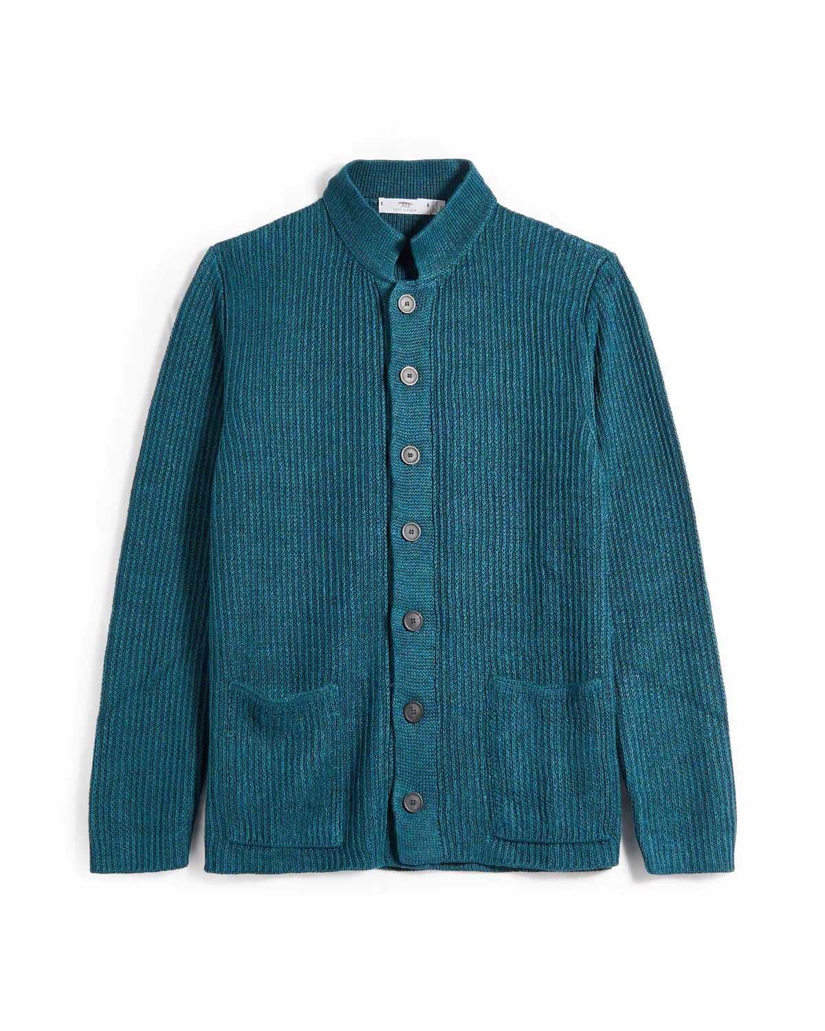 100% Washed Linen Button Front 'Lightkeeper' Sweater