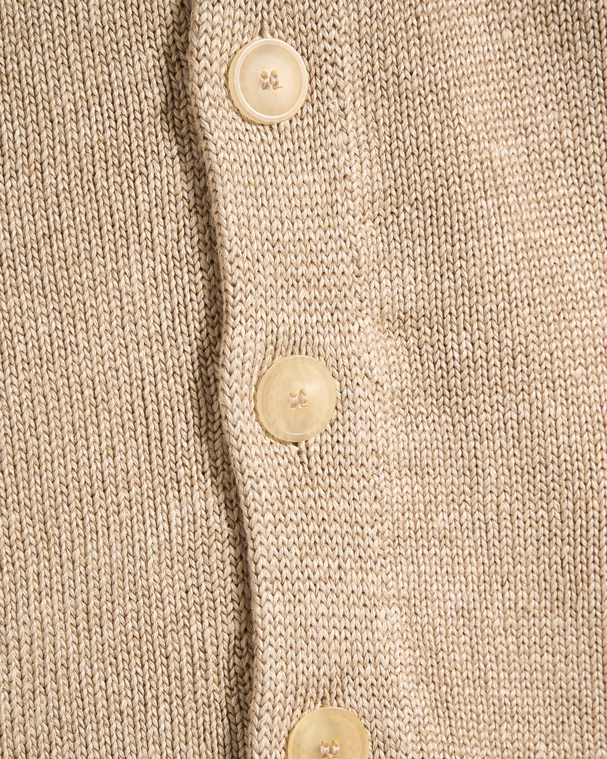 100% Washed Linen Classic Button Front Overshirt Sweater - Image 5
