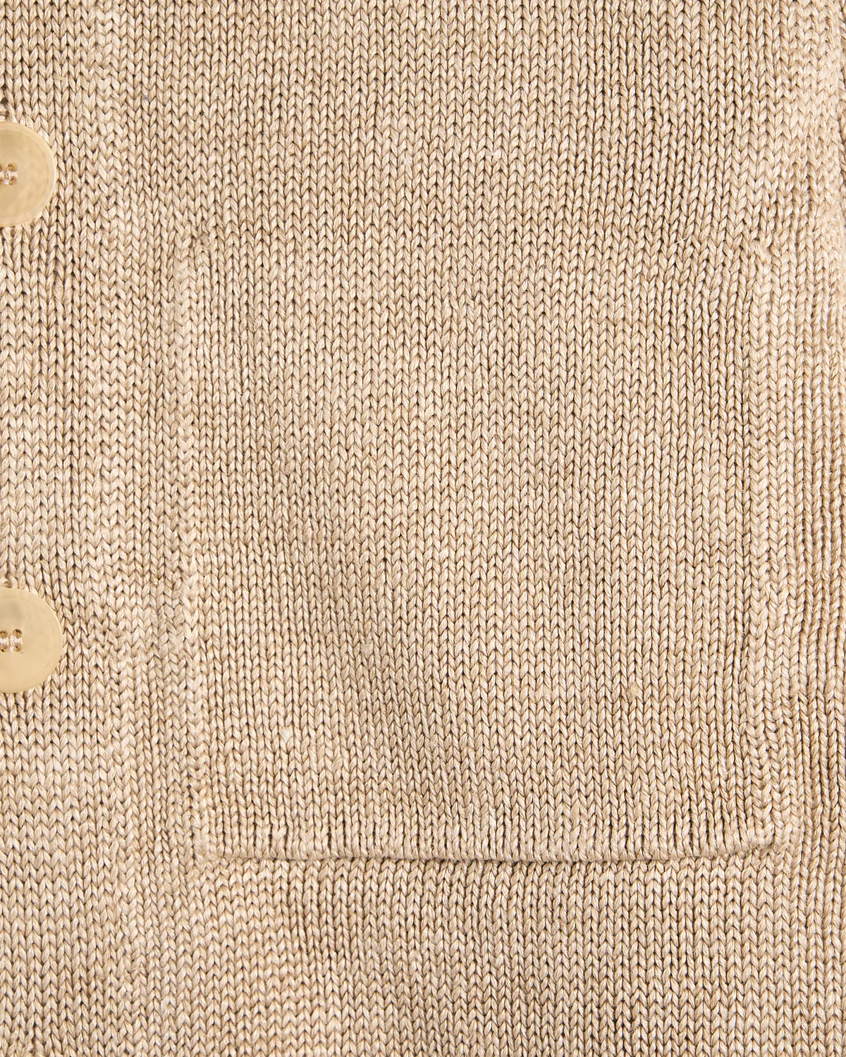 100% Washed Linen Classic Button Front Overshirt Sweater - Image 6