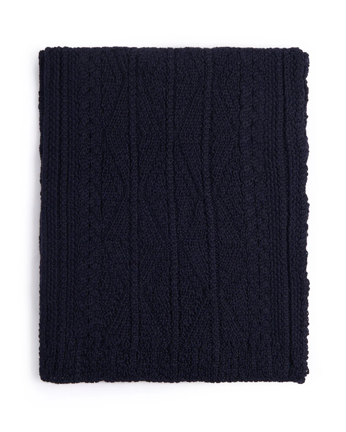 Alpaca Silk Classic Aran Cable Scarf