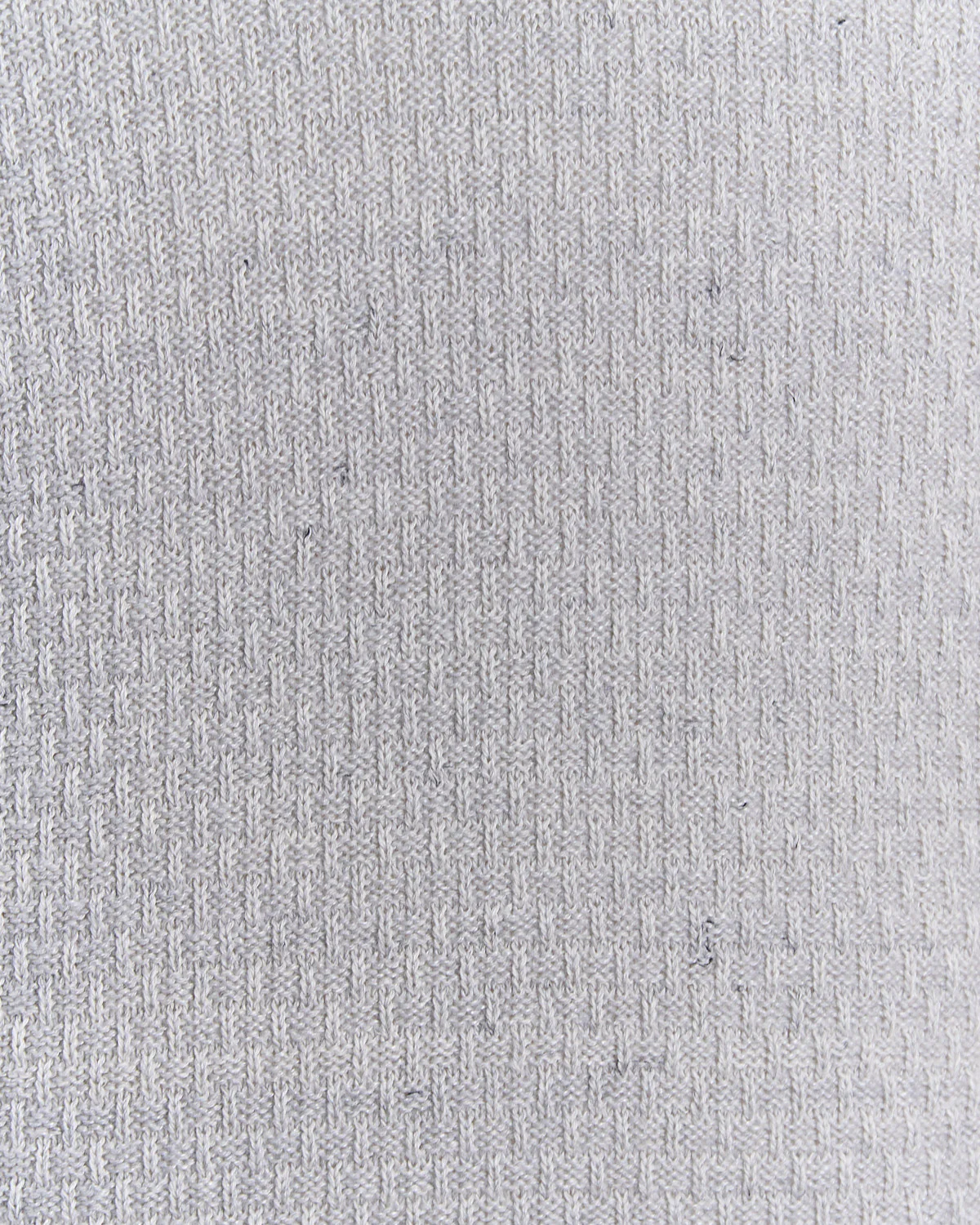 Cashmere & Linen Blend Half Basket Classic Crewneck Sweater - Image 7