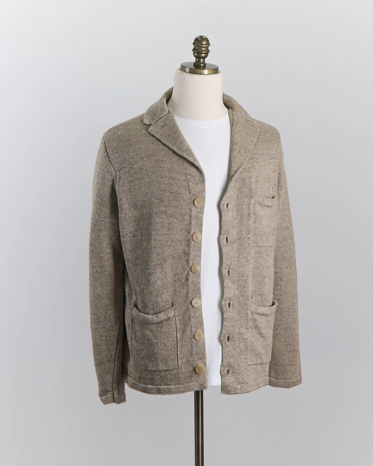 Classic Washed Linen Pub Jacket - Image 3