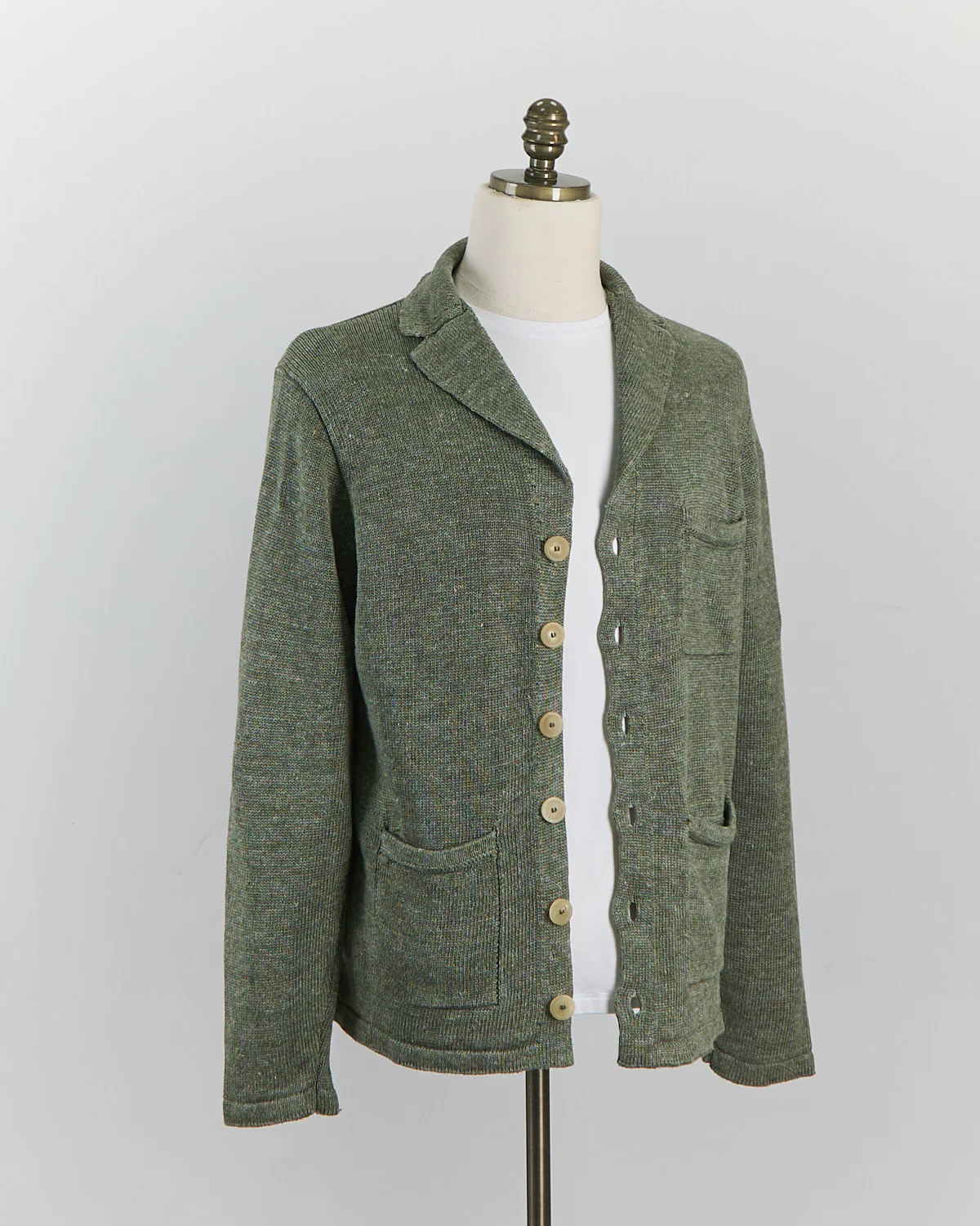 Classic Washed Linen Pub Jacket - Image 3