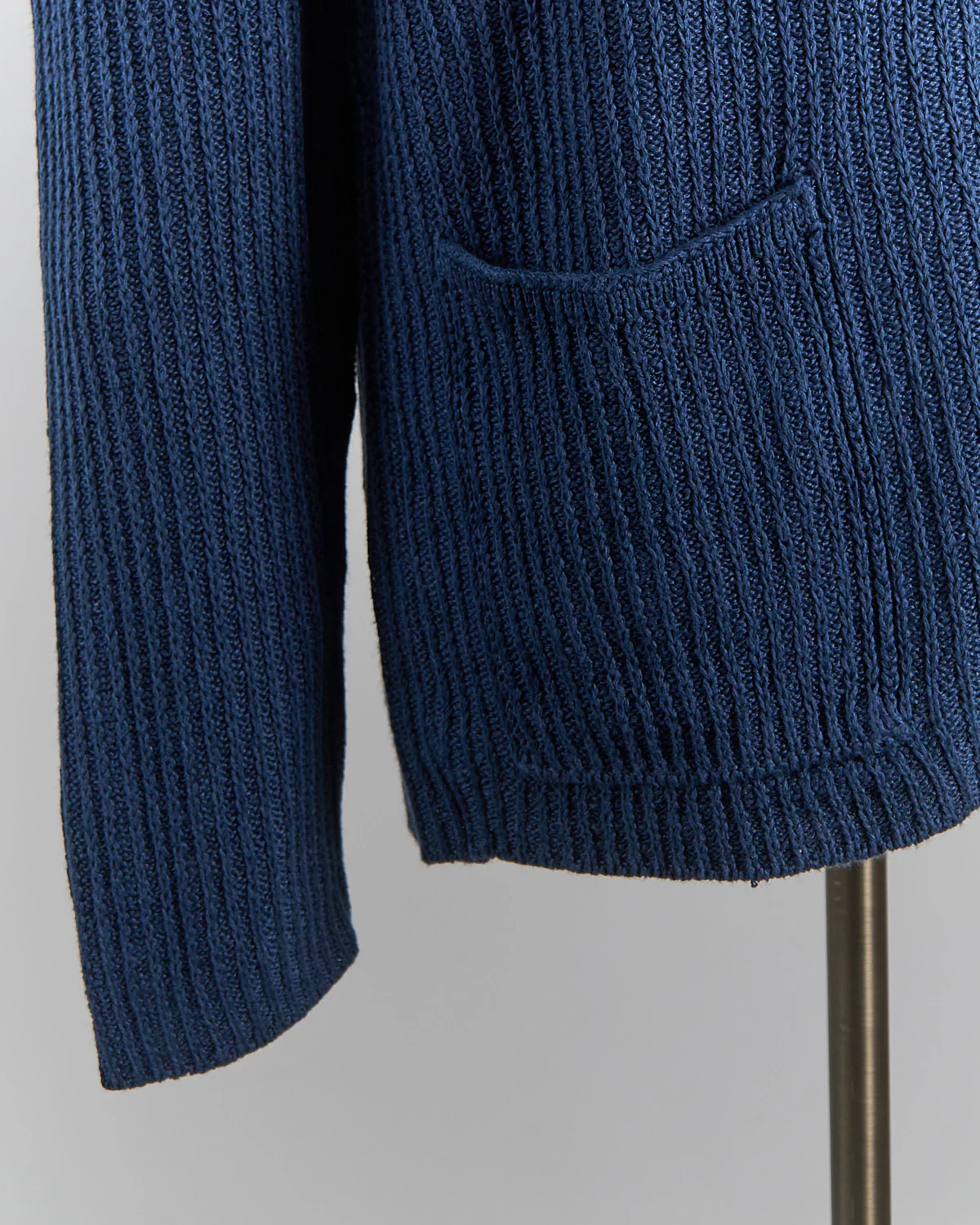 Reverse Linen Boatbuilder Jacket Sweater - Image 5