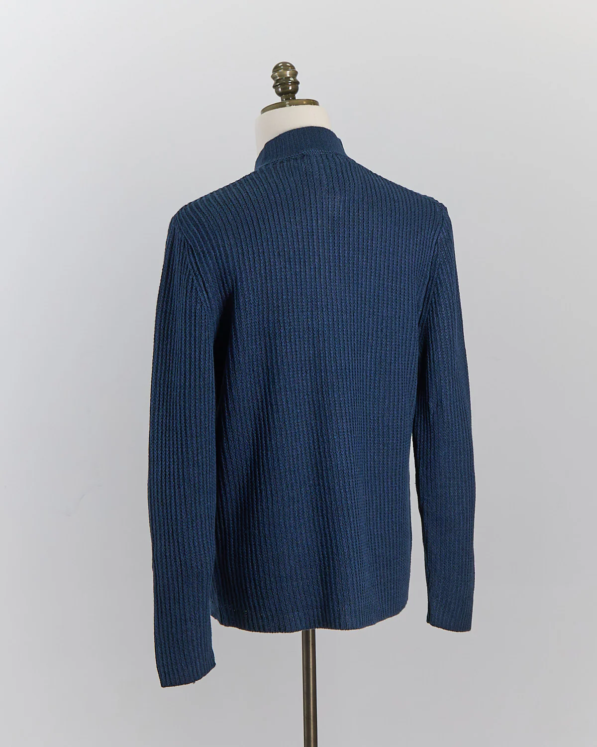 Reverse Linen Boatbuilder Jacket Sweater - Image 8