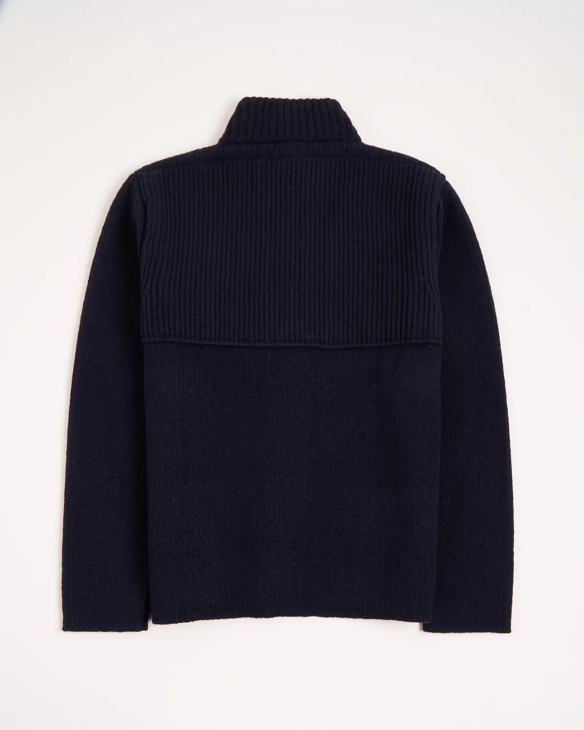 Wool-Cashmere Classic Storm Sweater Jacket - Image 3