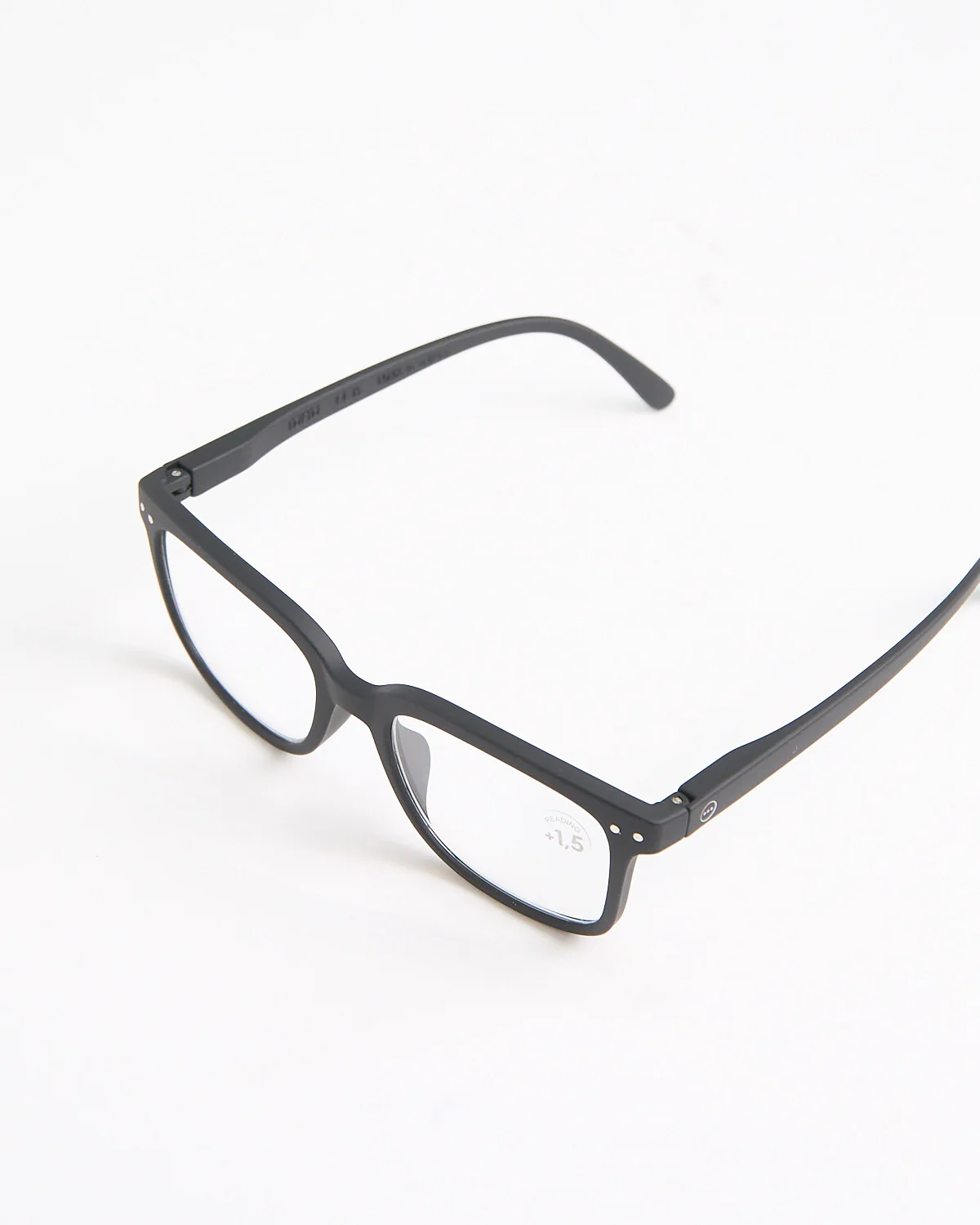 Black ''Rectangle' Reading Glasses - Image 2