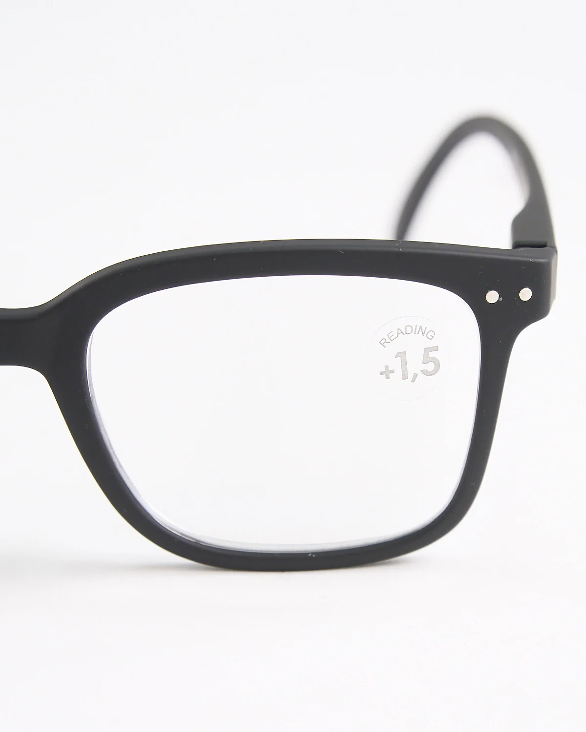 Black ''Rectangle' Reading Glasses - Image 3