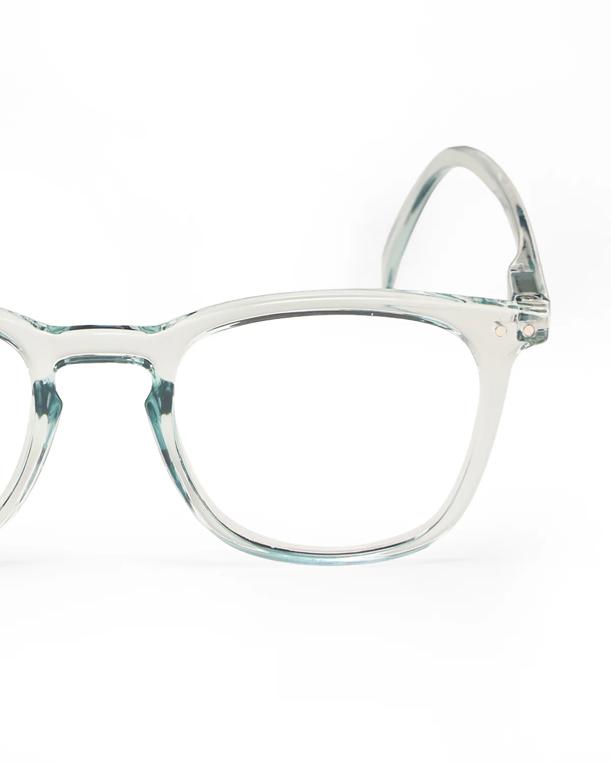 Frozen Blue ''Iconic Rectangle" Reading Glasses #E - Image 3