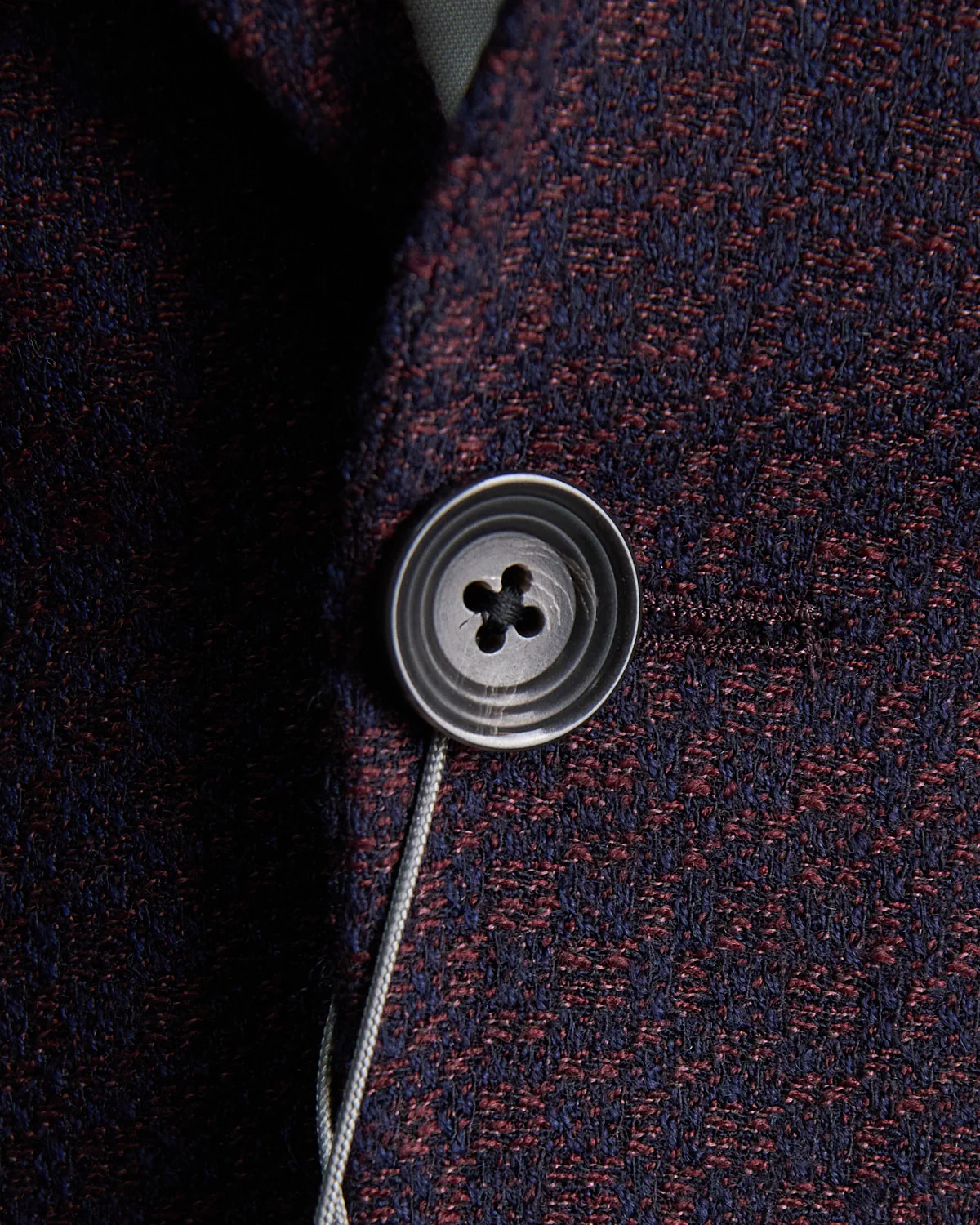 'Hampton' Fit Comfortwear Stretch Jacquard Wool Knit Sport Jacket - Image 5