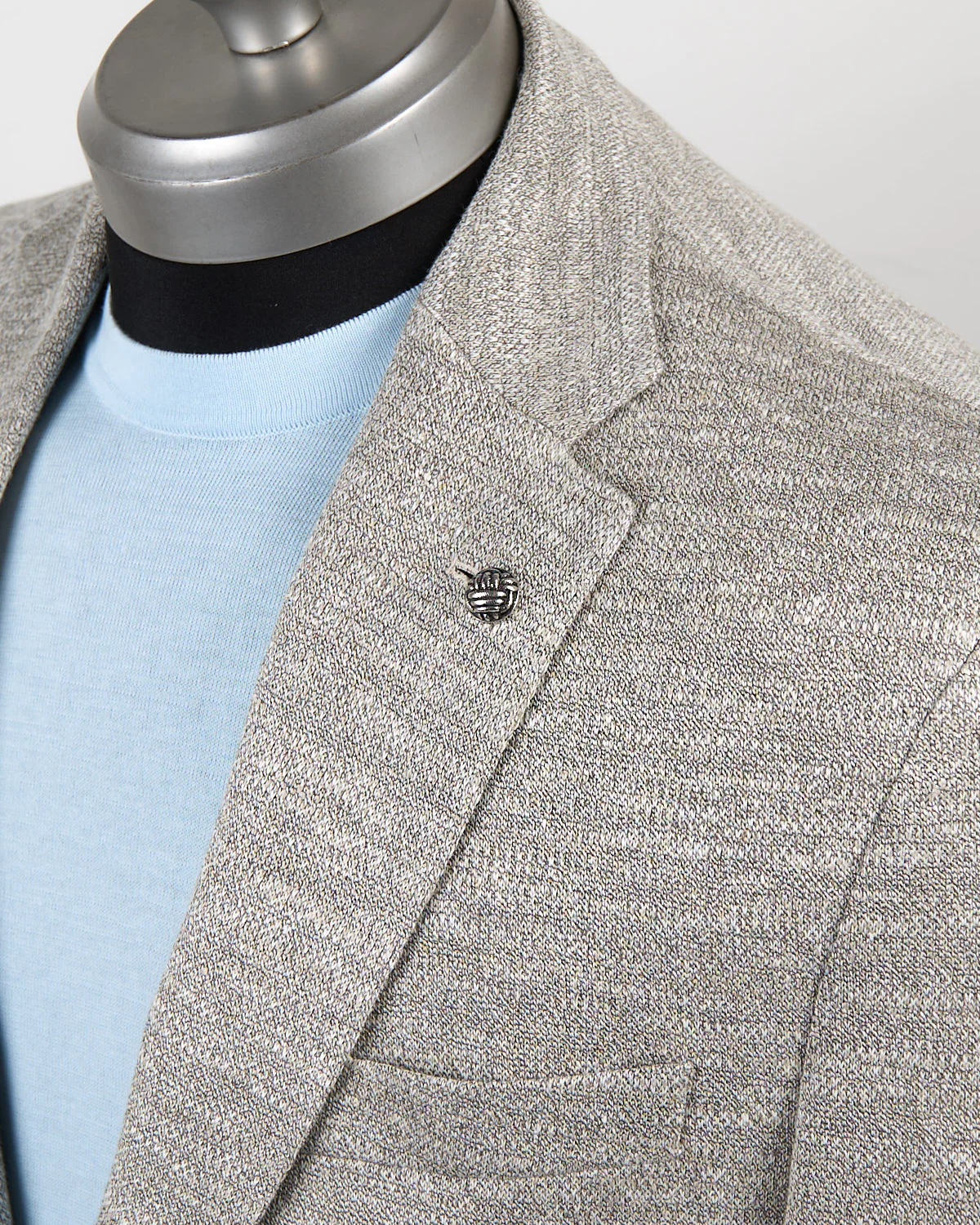 Heathered Piqué Jersey Soft Jacket - Image 4