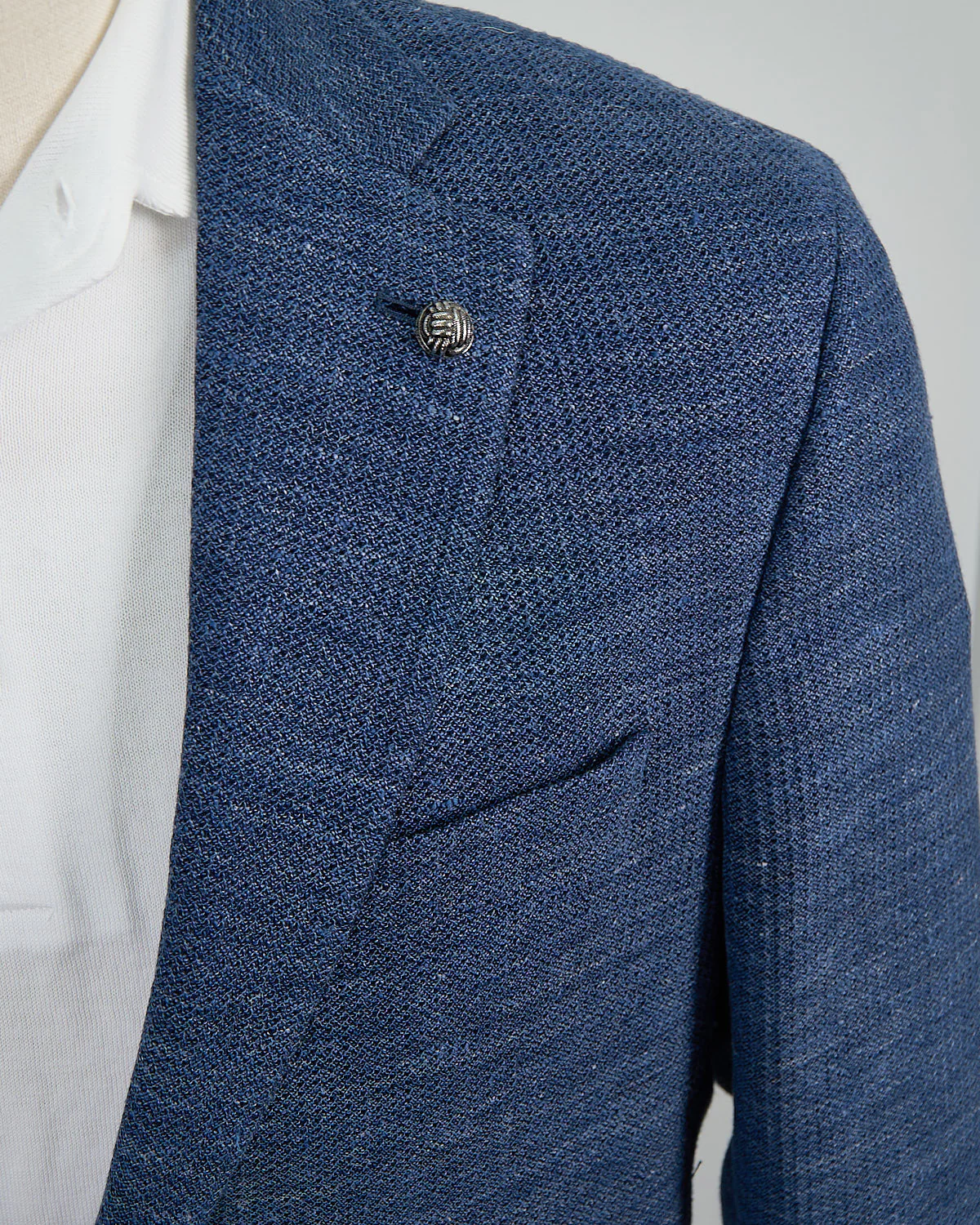 Textured Cotton Jersey Soft Blazer - Image 5