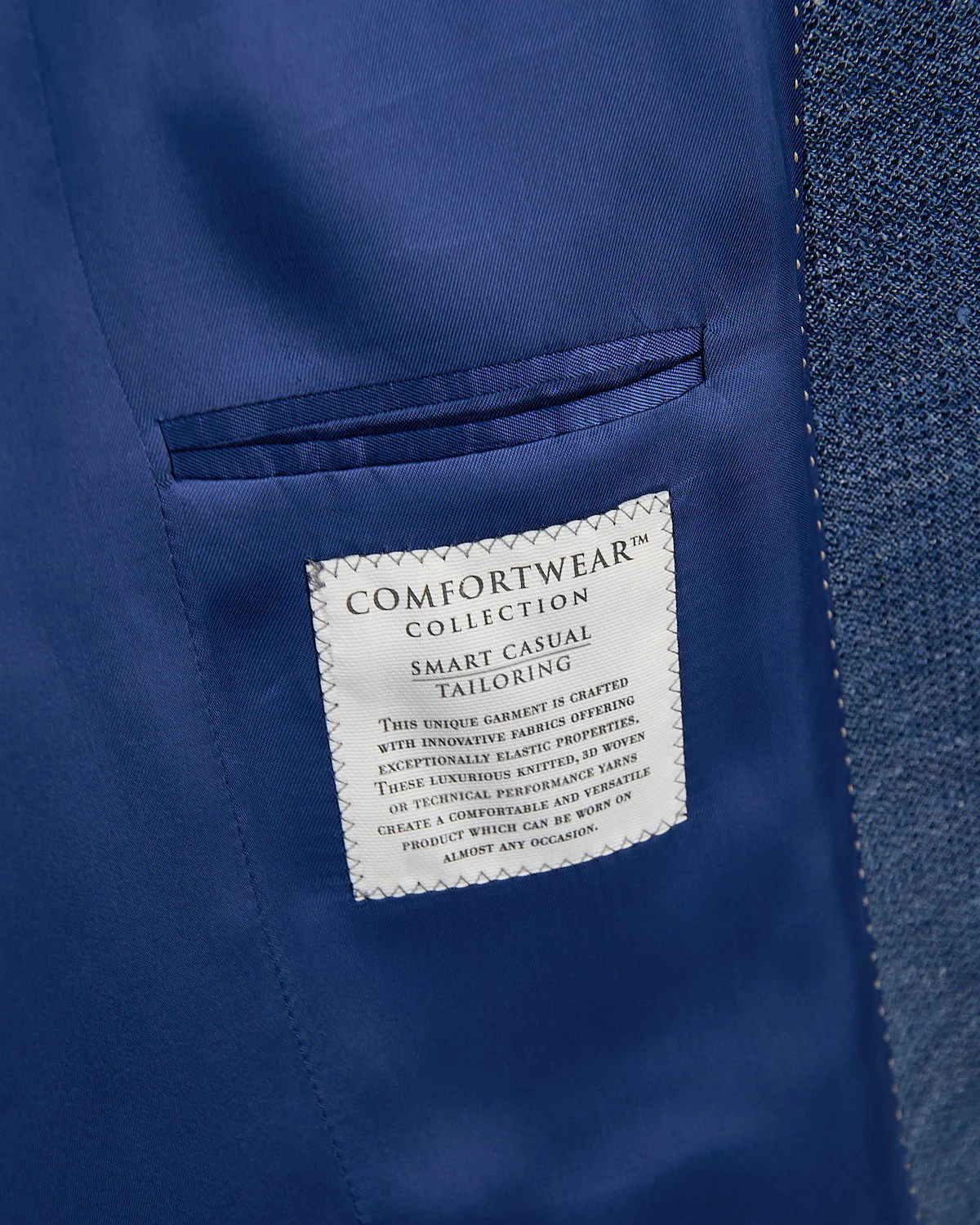 Textured Cotton Jersey Soft Blazer - Image 7