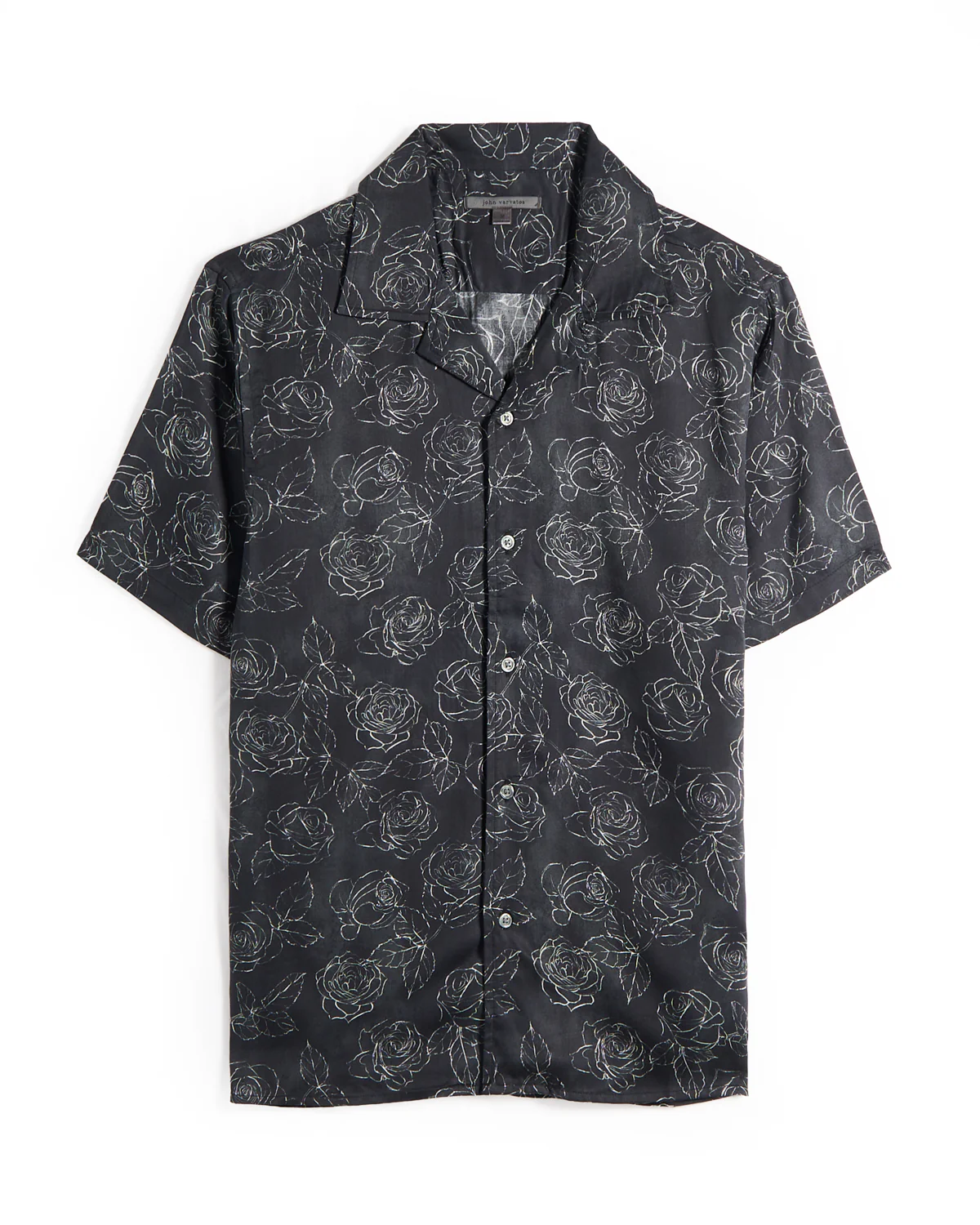 Dan Ss Floral Print Camp Collar Shirt
