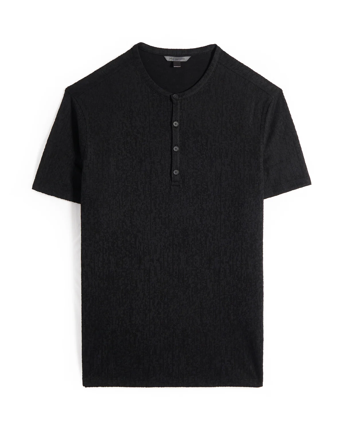 Egon Ss Textured Henley