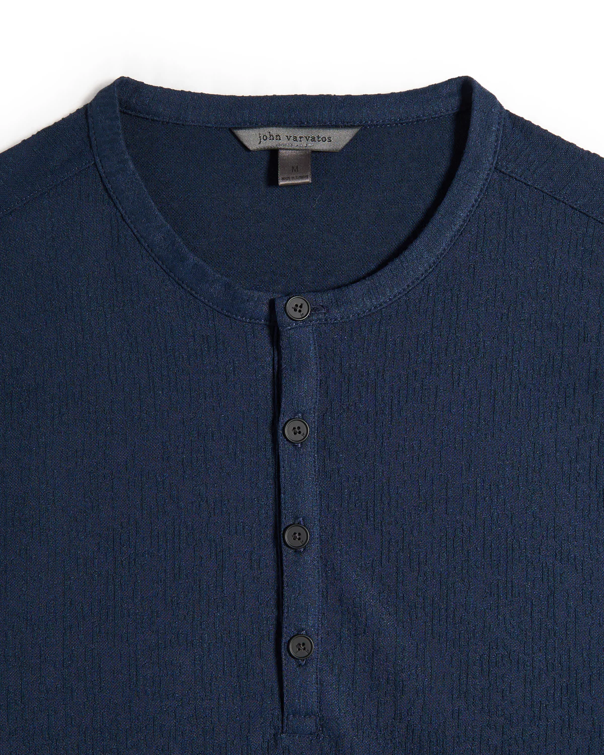 Egon Ss Textured Henley - Image 2