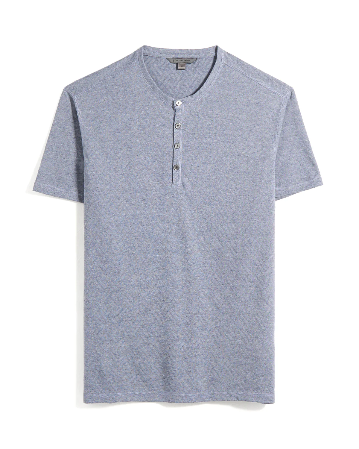 Elm Ss Textured Henley