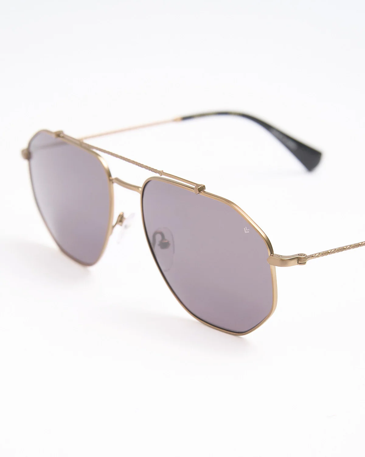 Brass Metal Frame SJV570 Sunglasses - Image 4