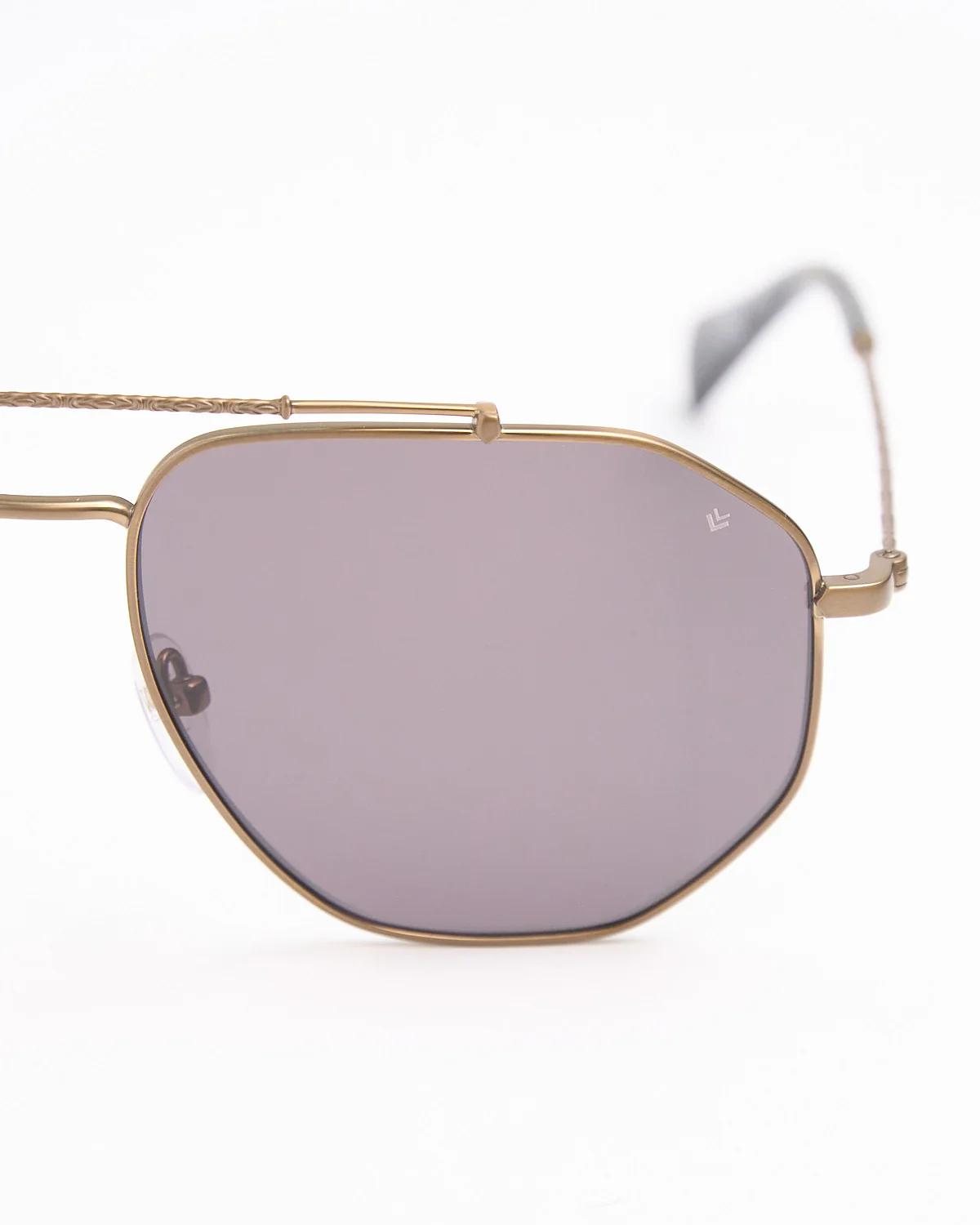 Brass Metal Frame SJV570 Sunglasses - Image 5