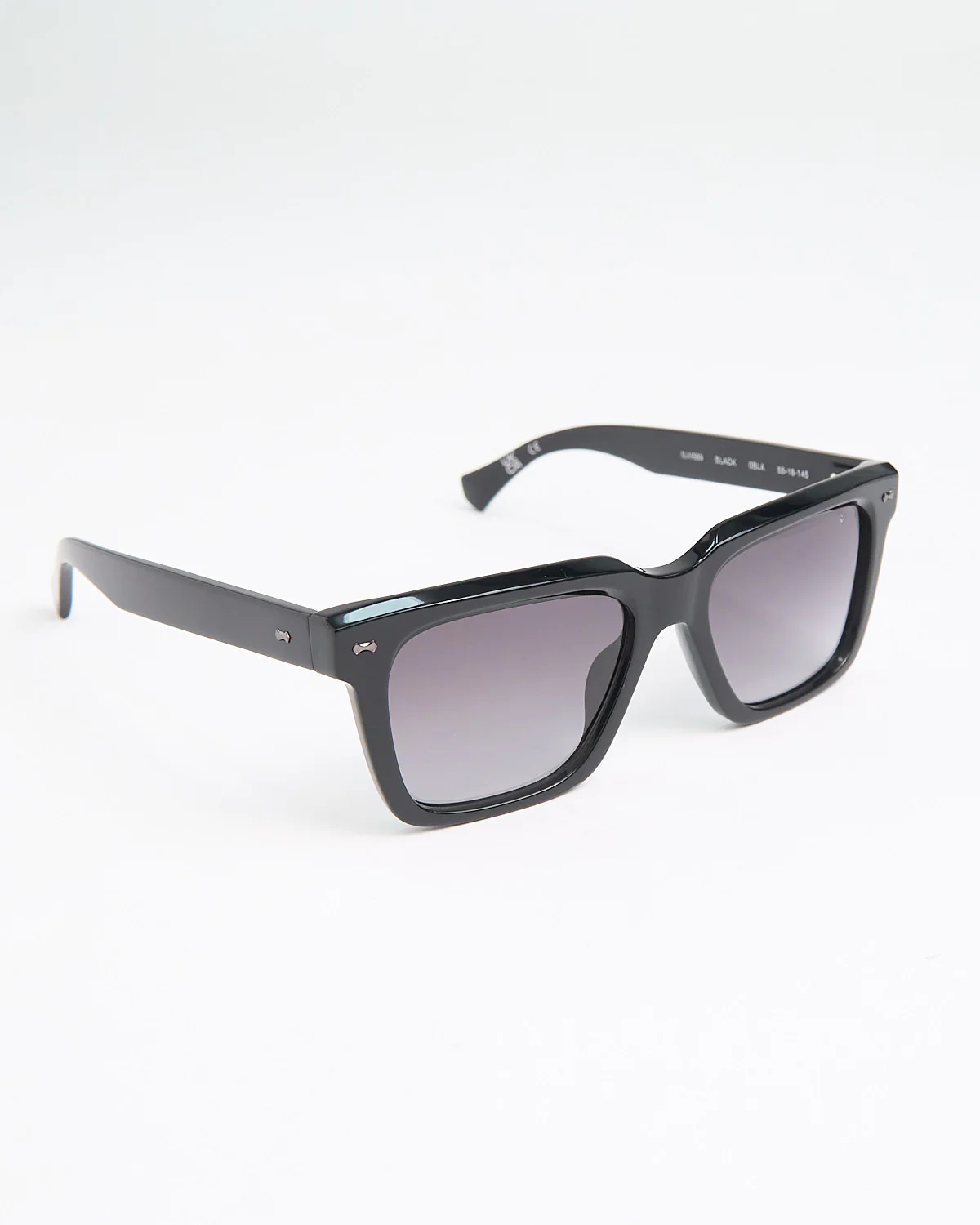 Chunky Black Rim SJV569 Sunglasses - Image 2