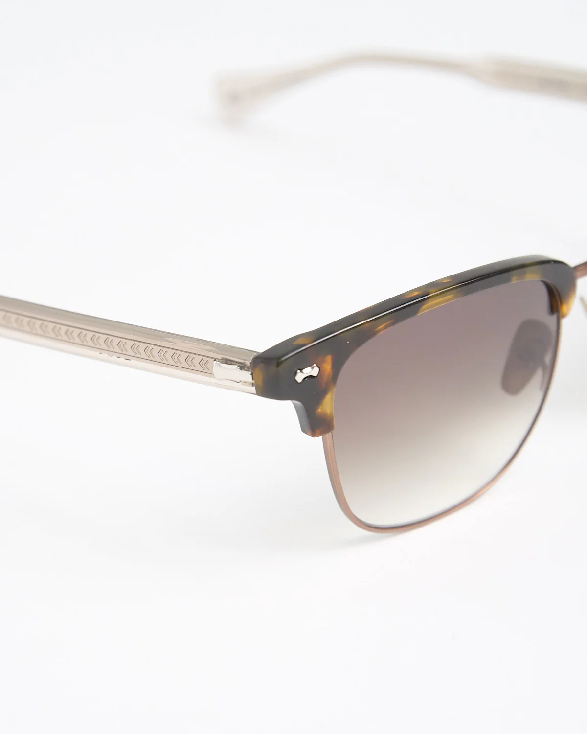 Havana Club Style Semi-Rimless SJV556 Sunglasses - Image 5