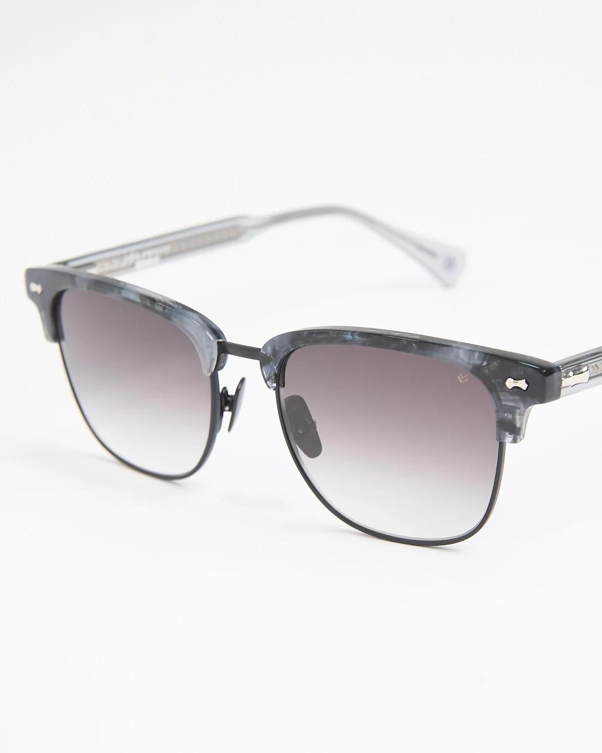 Navy Club Style Semi-Rimless SJV556 Sunglasses - Image 3
