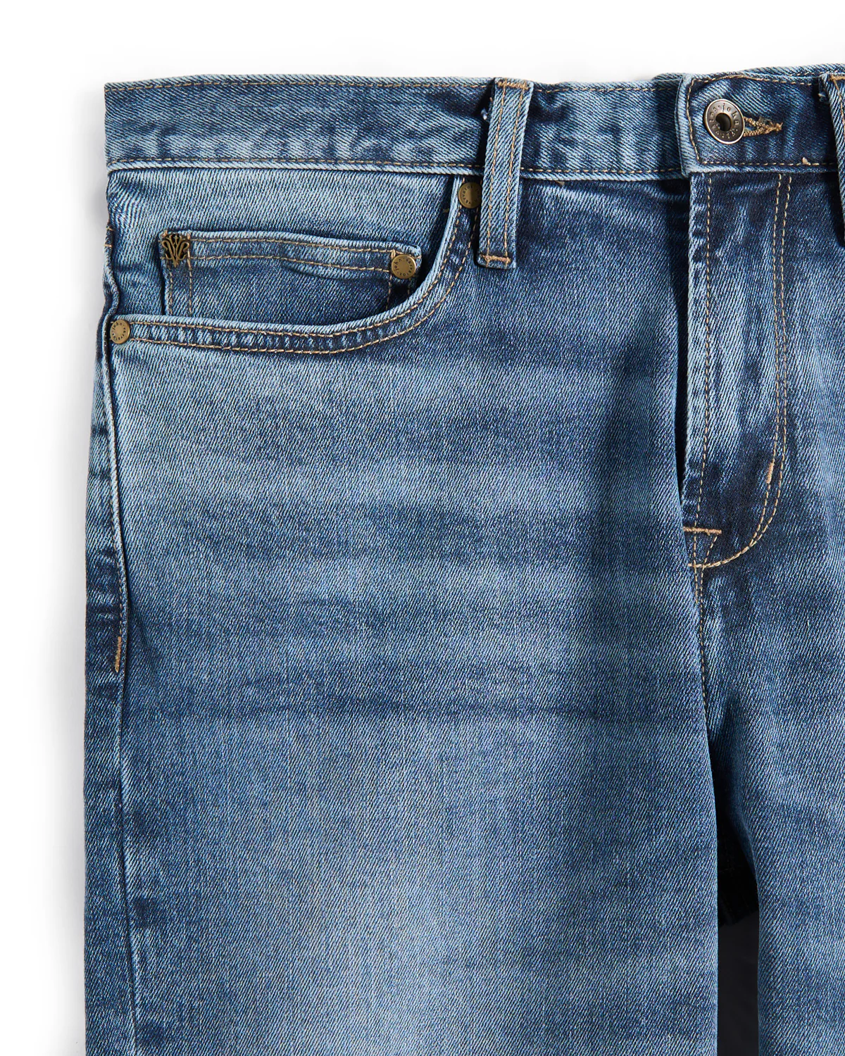 Fret Regulat Fit Jeans - Image 4