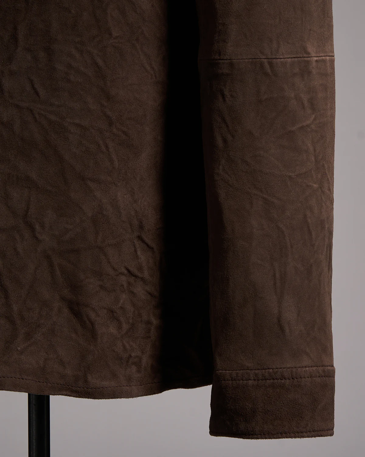 Jesse Leather Shirt Jacket - Image 3