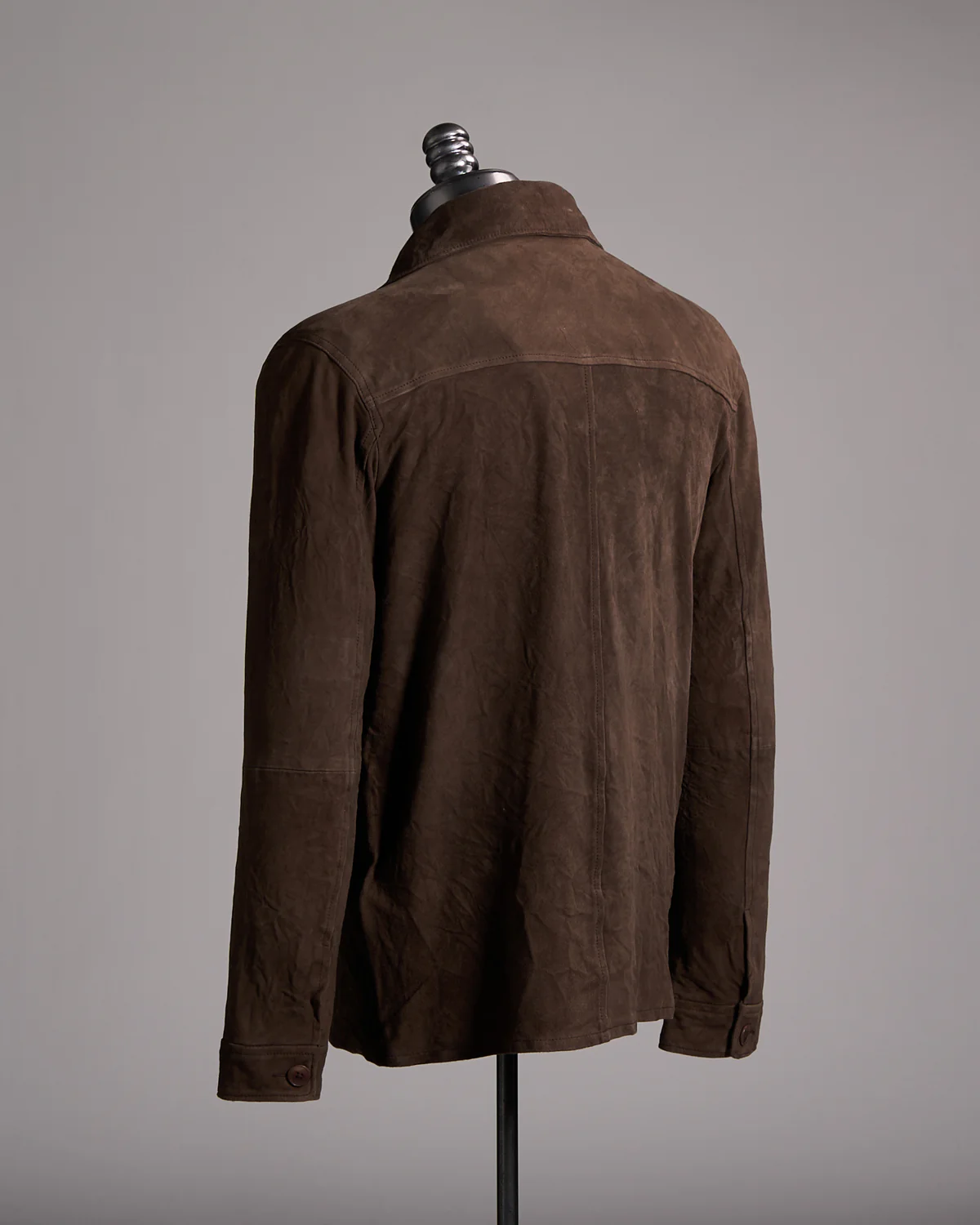 Jesse Leather Shirt Jacket - Image 4