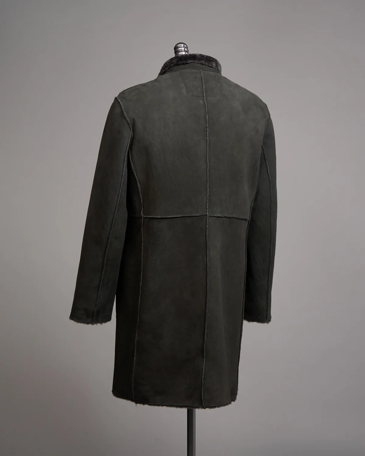 Jv Xxv Shearling Long Coat - Image 4